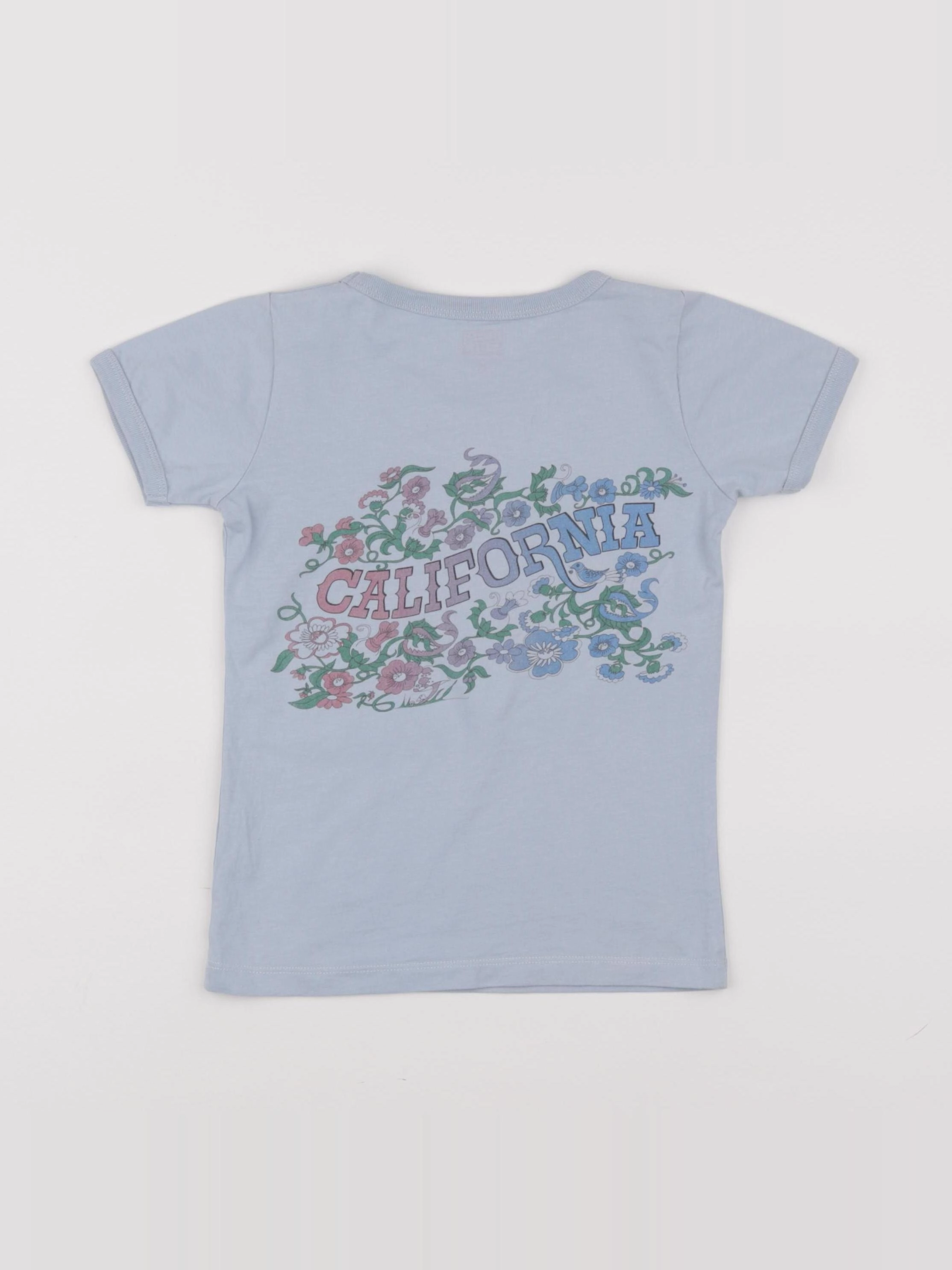 Bonton - tee-shirt imprimé au dos bleu - 4 ans