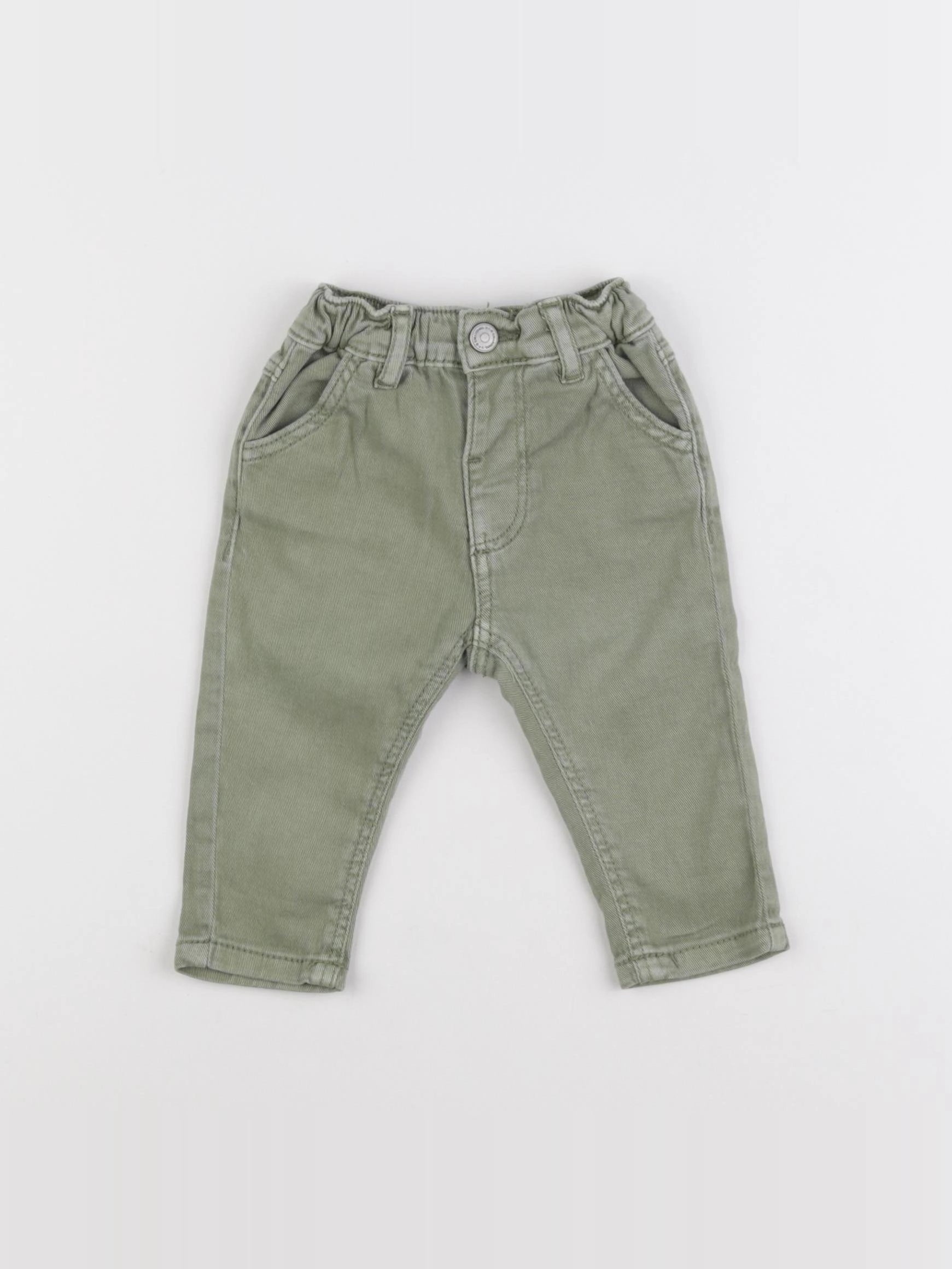 Tape à l'oeil - pantalon vert - 3 mois