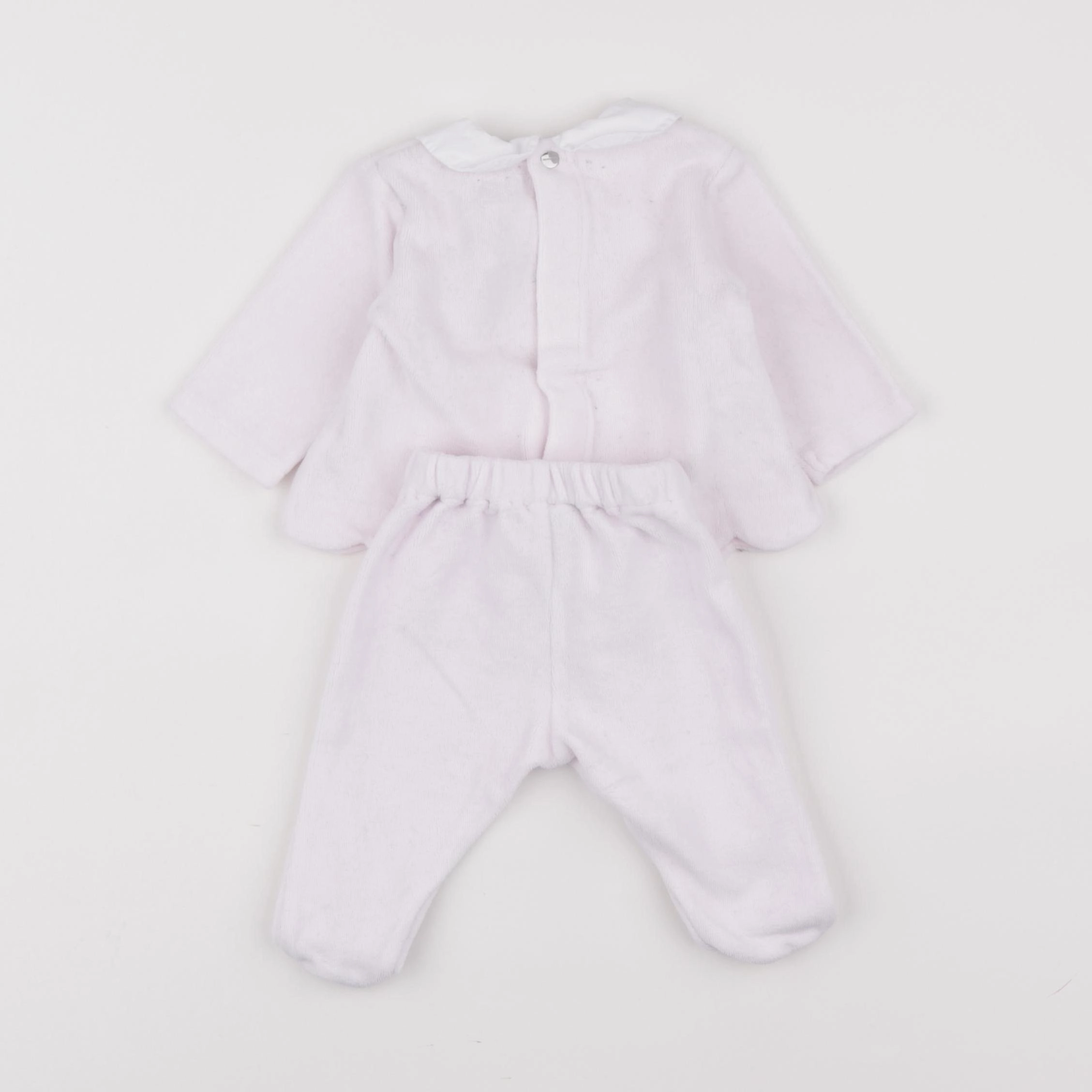 Jacadi - pyjama velours rose - 3 mois