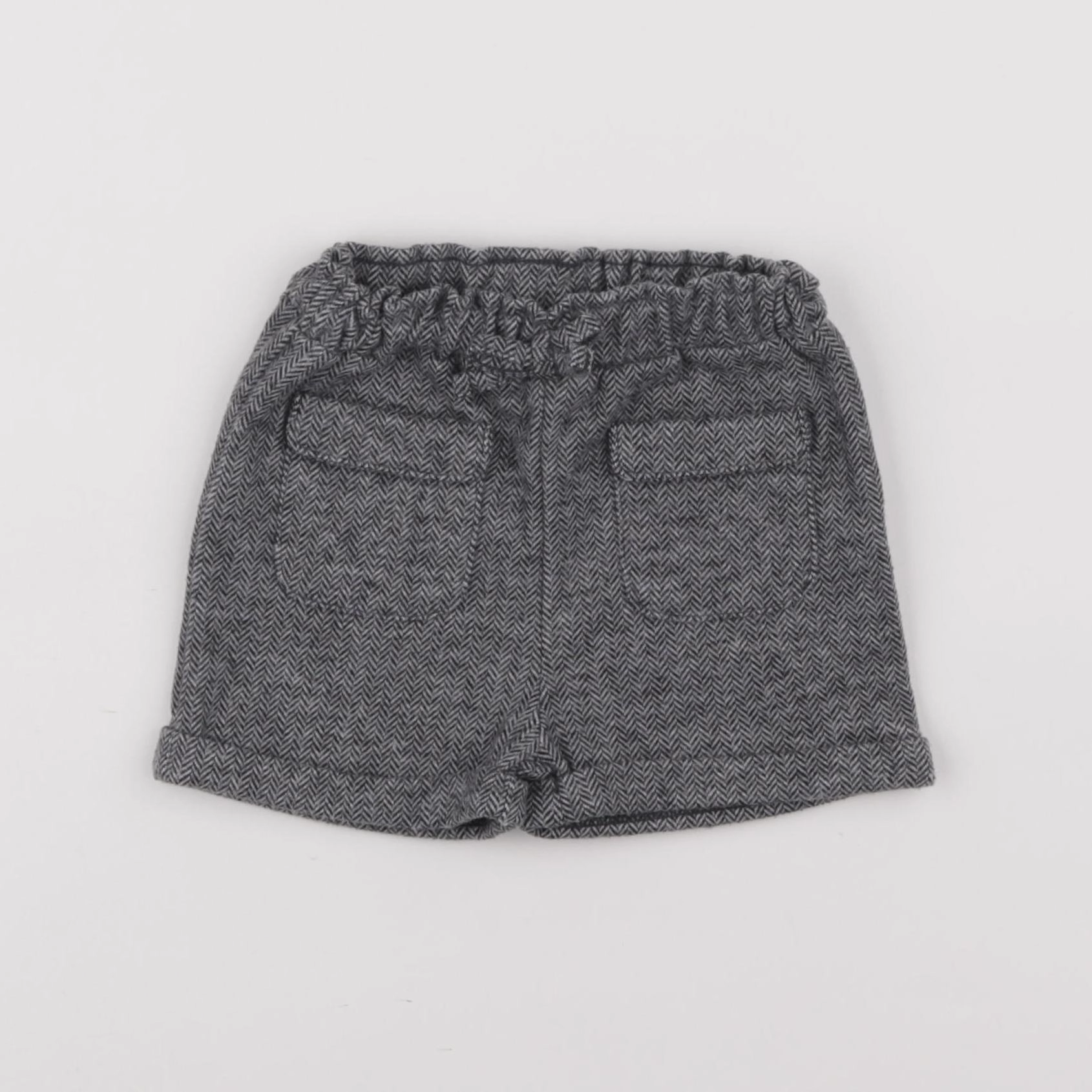 Vertbaudet - short gris - 6 mois