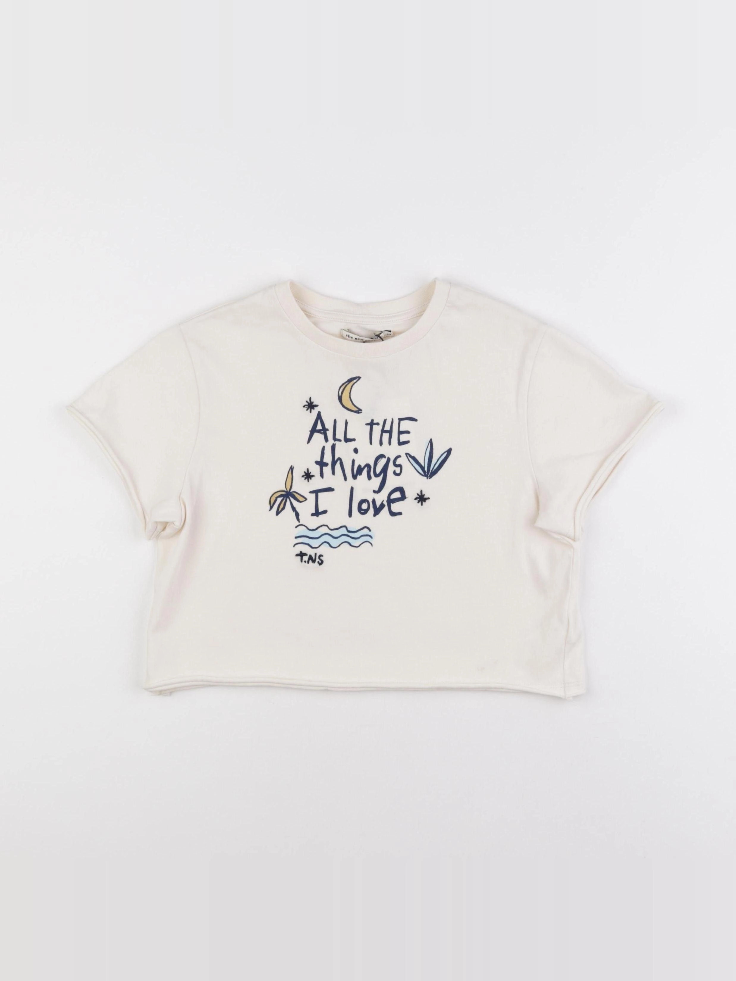 The new society - tee-shirt beige - 6 ans