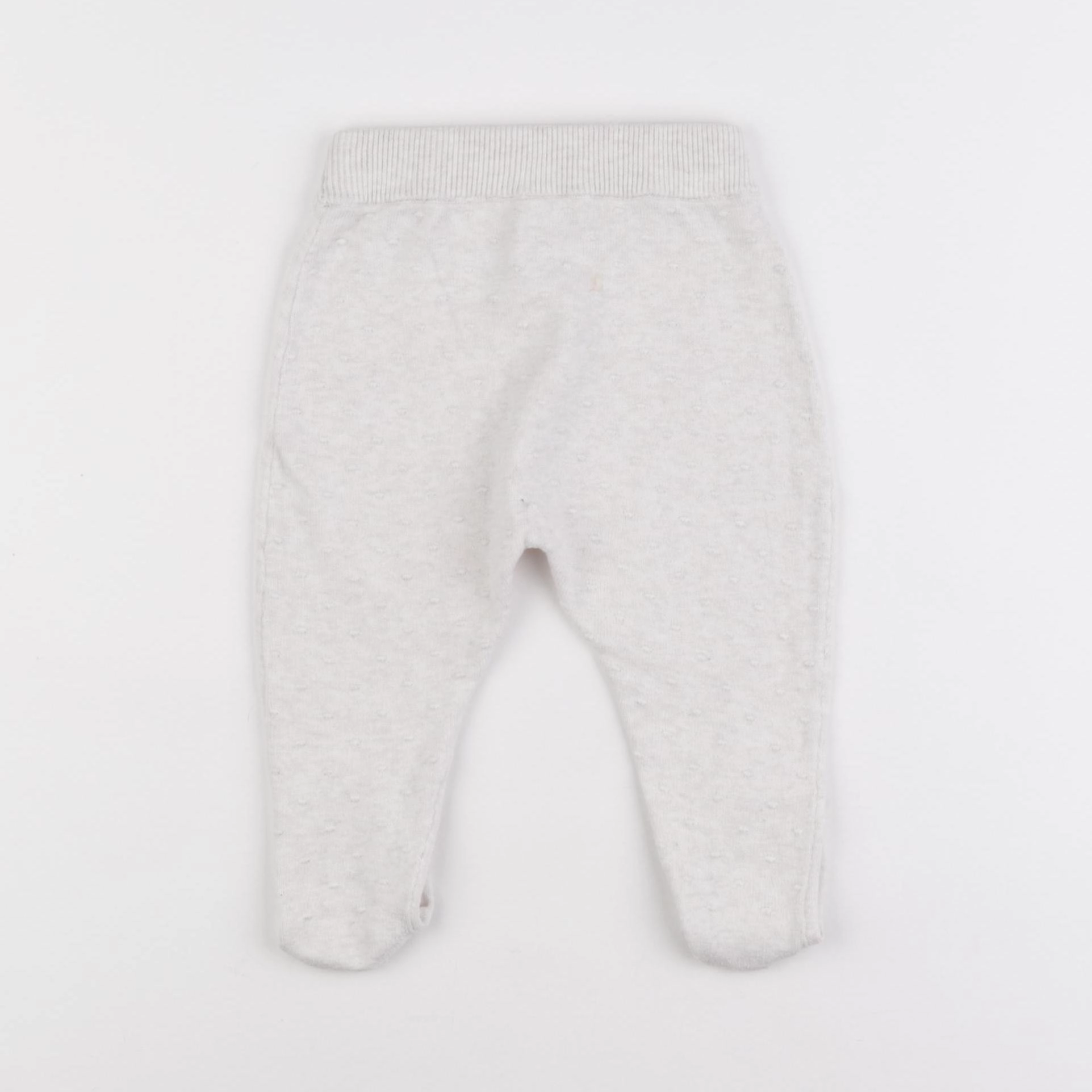 H&M - legging beige - 6/9 mois