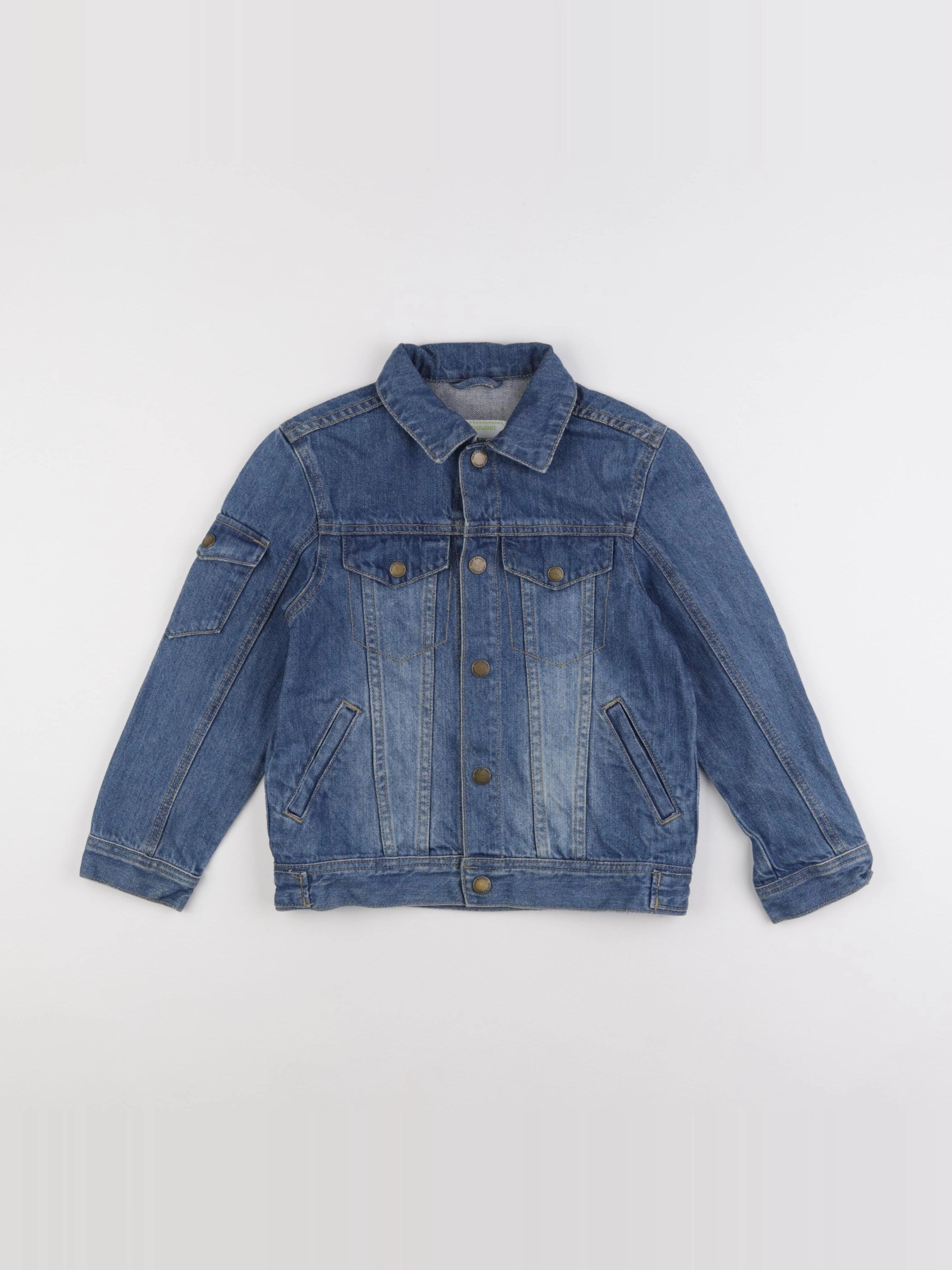 Vertbaudet - veste bleu - 8 ans