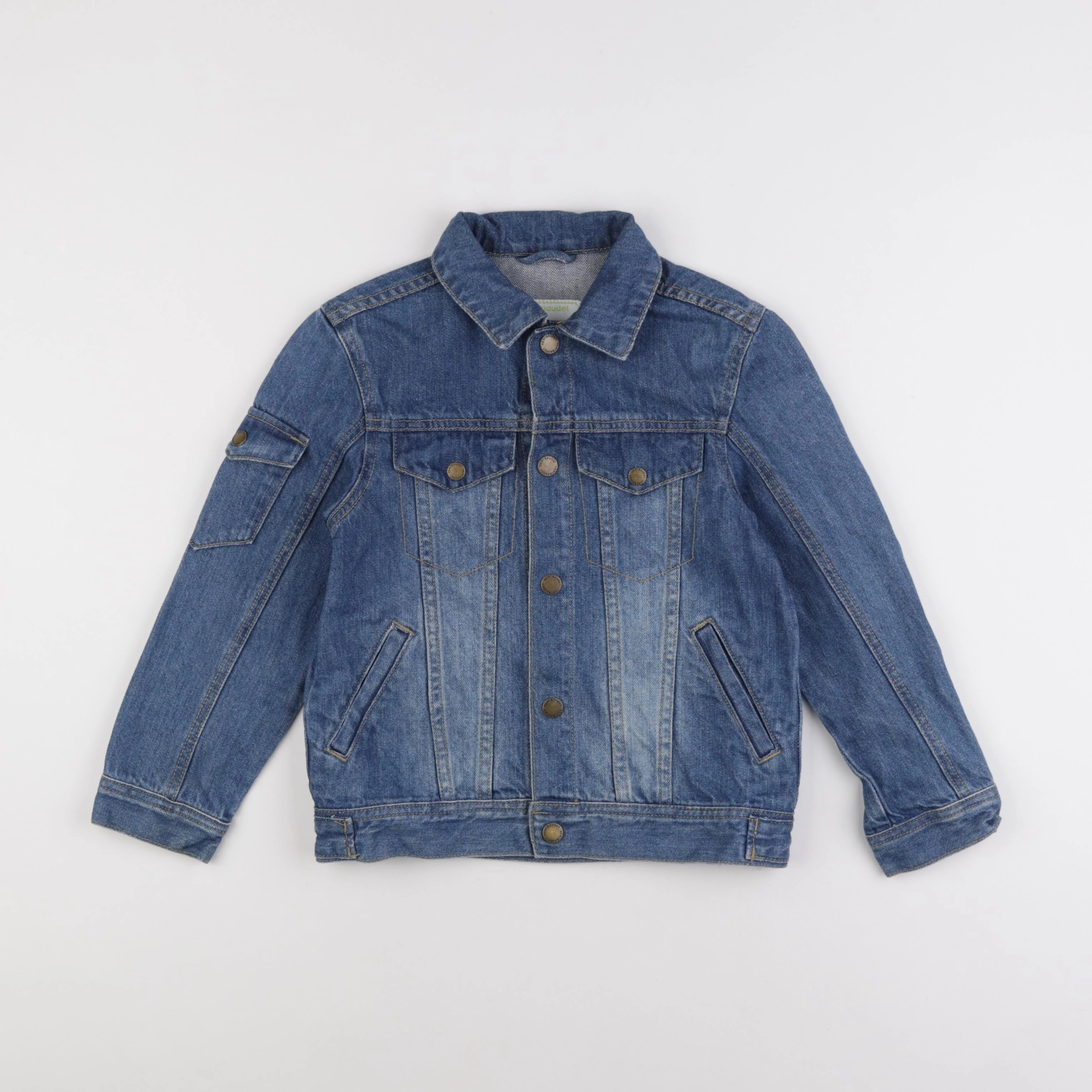 Vertbaudet - veste bleu - 8 ans