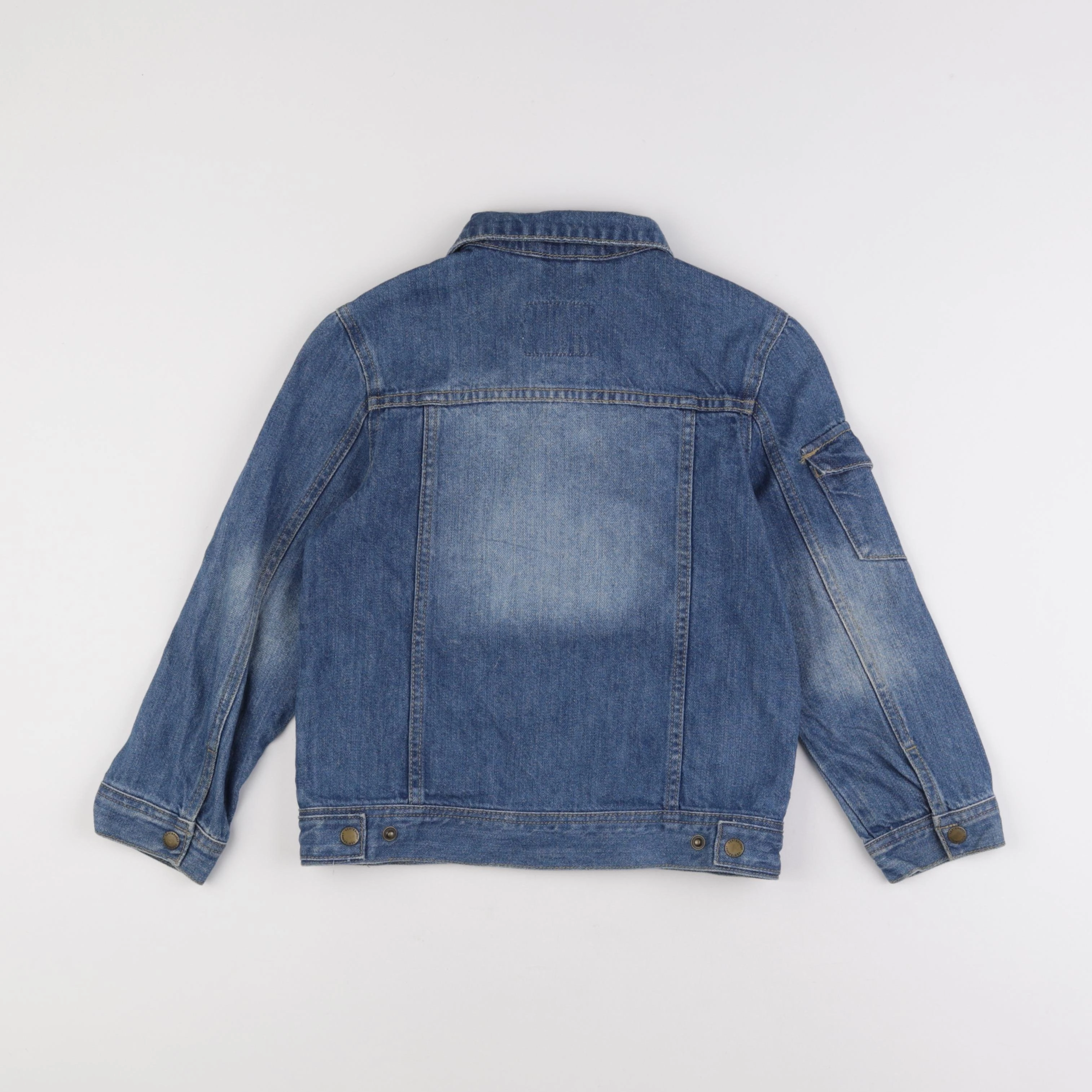 Vertbaudet - veste bleu - 8 ans