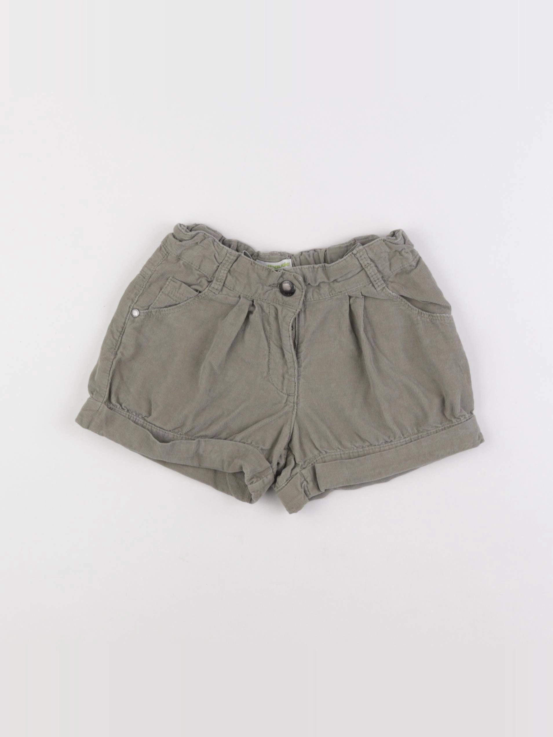 Vertbaudet - short vert - 6 ans