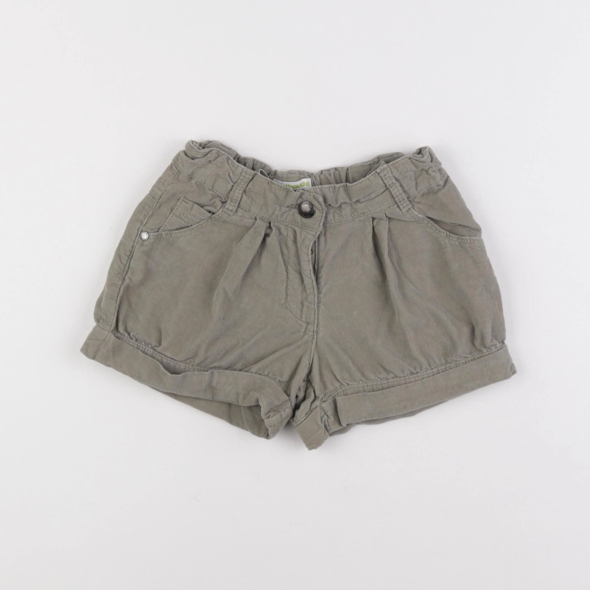 Vertbaudet - short vert - 6 ans