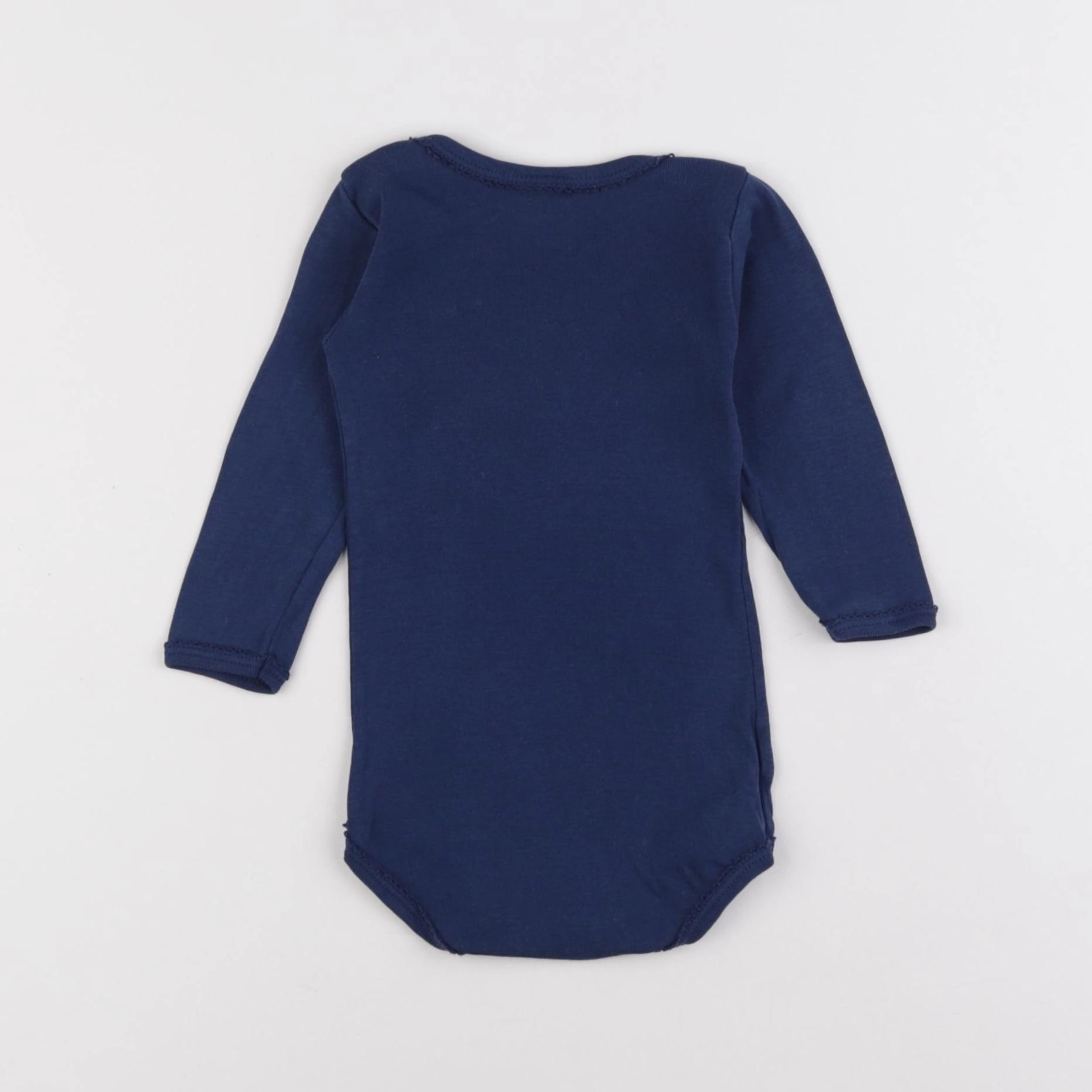 Petit Bateau - body bleu - 6 mois