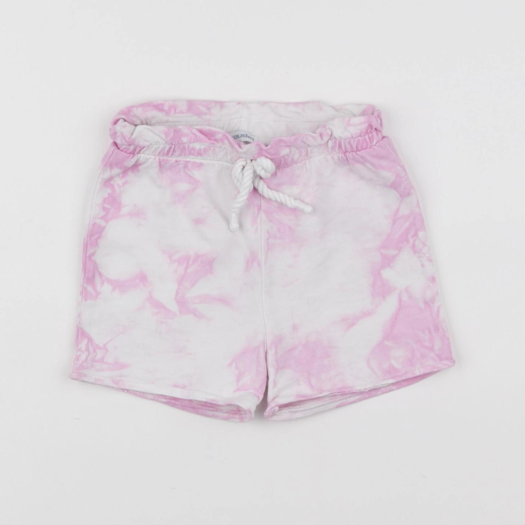 Vertbaudet - short blanc, rose - 36 mois