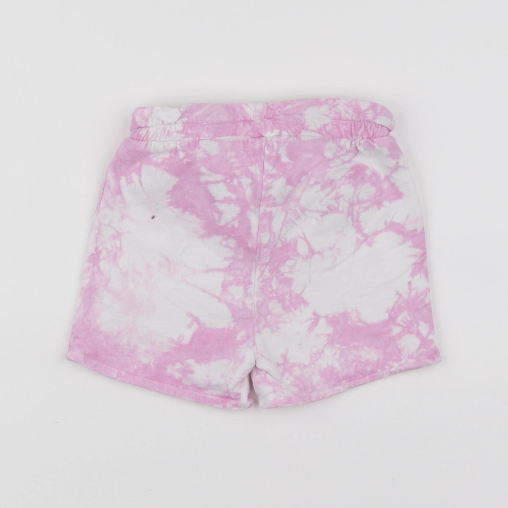 Vertbaudet - short blanc, rose - 36 mois