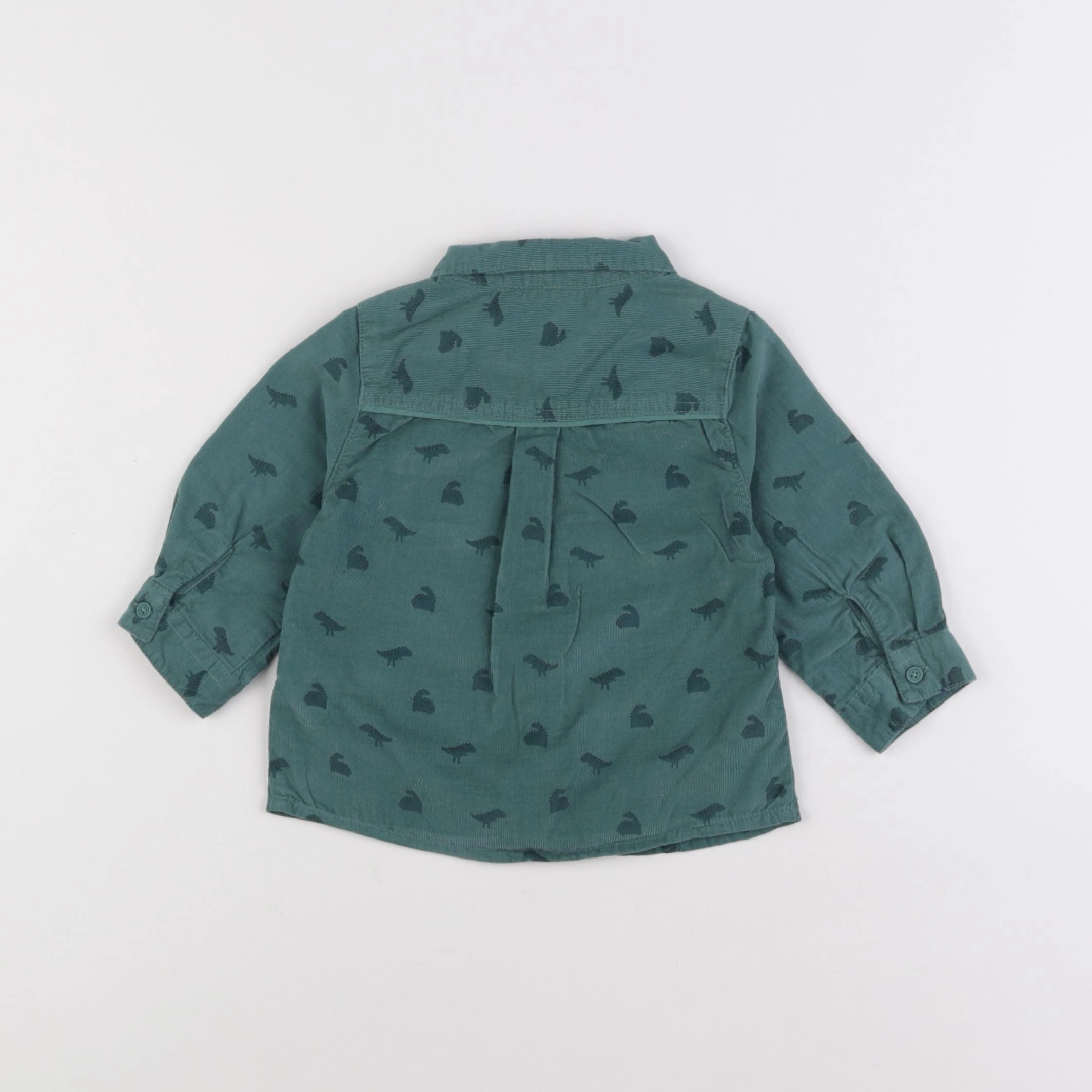 Tape à l'oeil - chemise vert - 6 mois