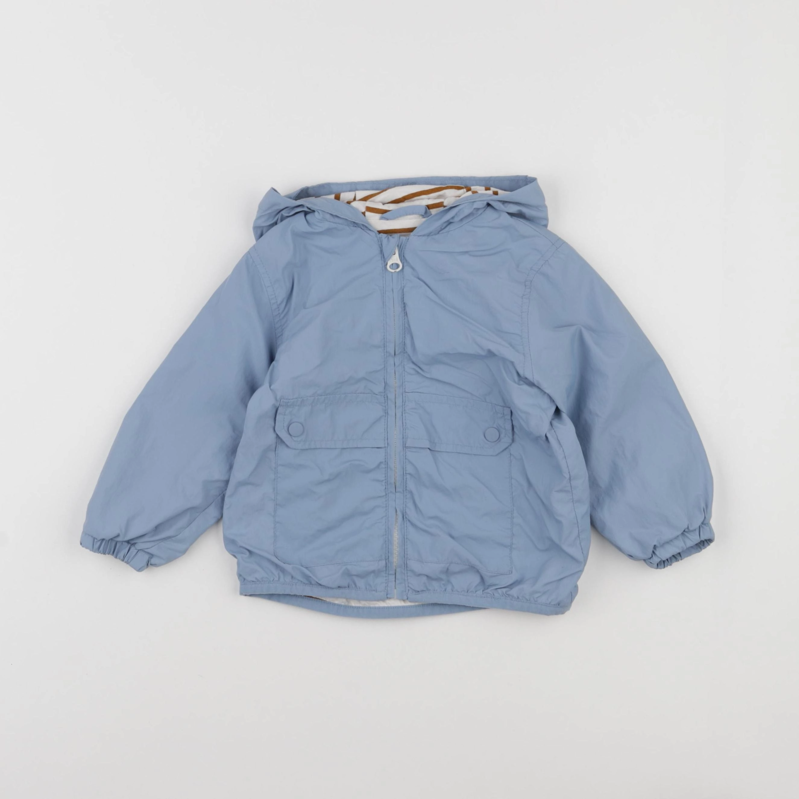 Vertbaudet - coupe-vent bleu - 18 mois