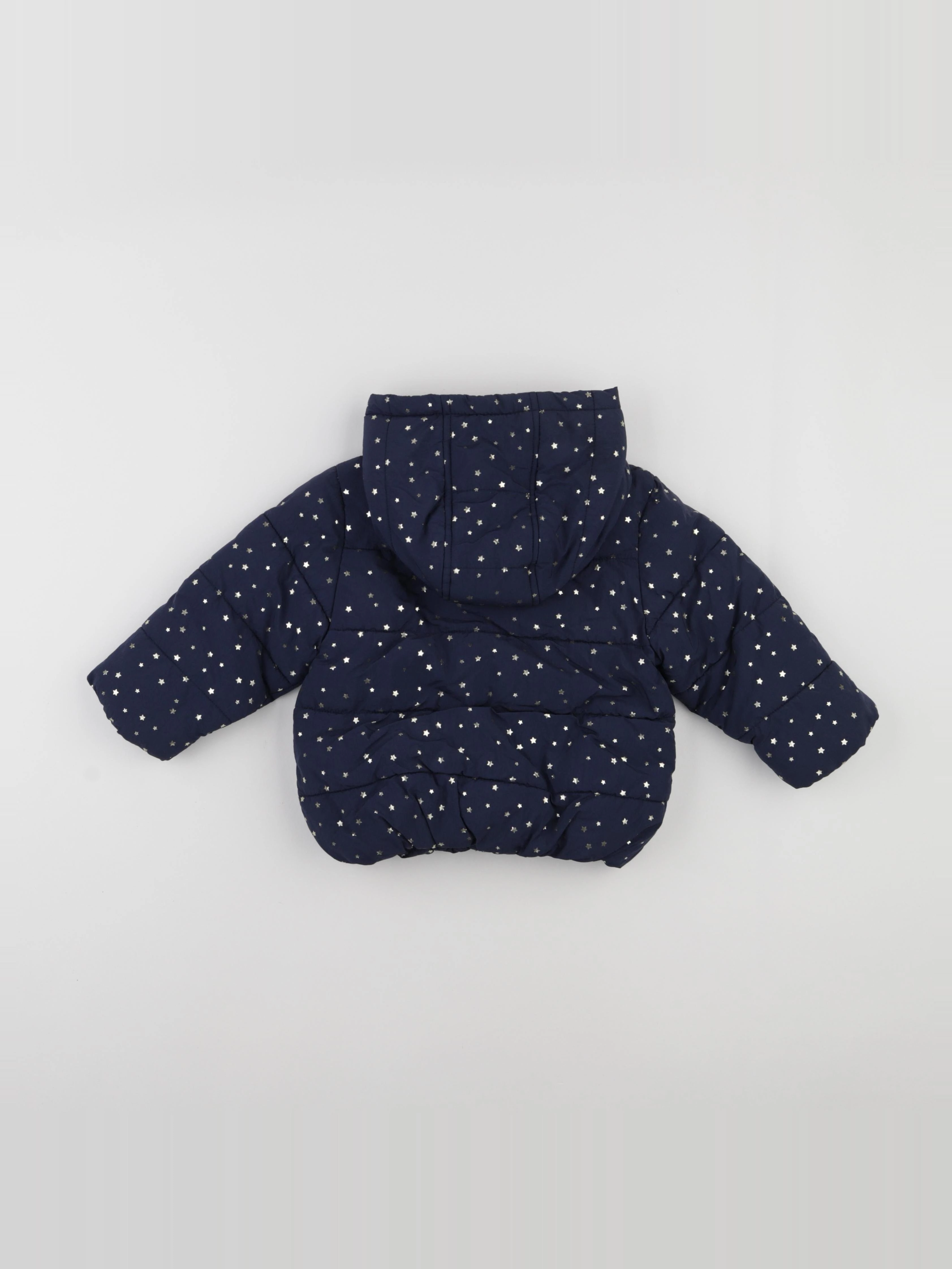 Vertbaudet - doudoune bleu - 18 mois