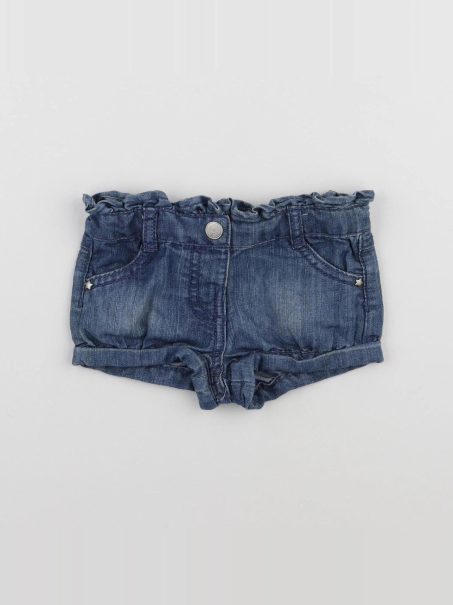 Tape à l'oeil - short bleu - 9 mois