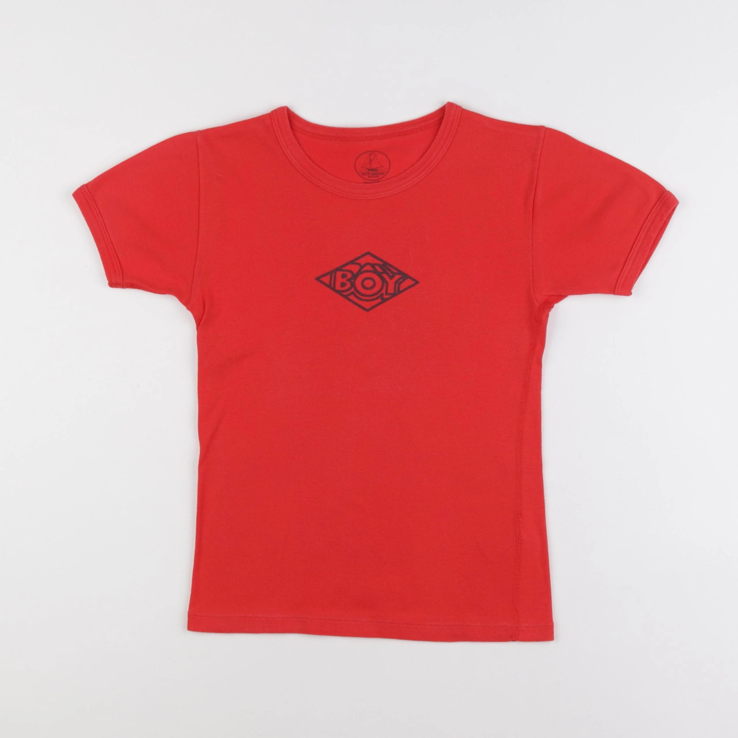 Petit Bateau - maillot de corps rouge - 10 ans