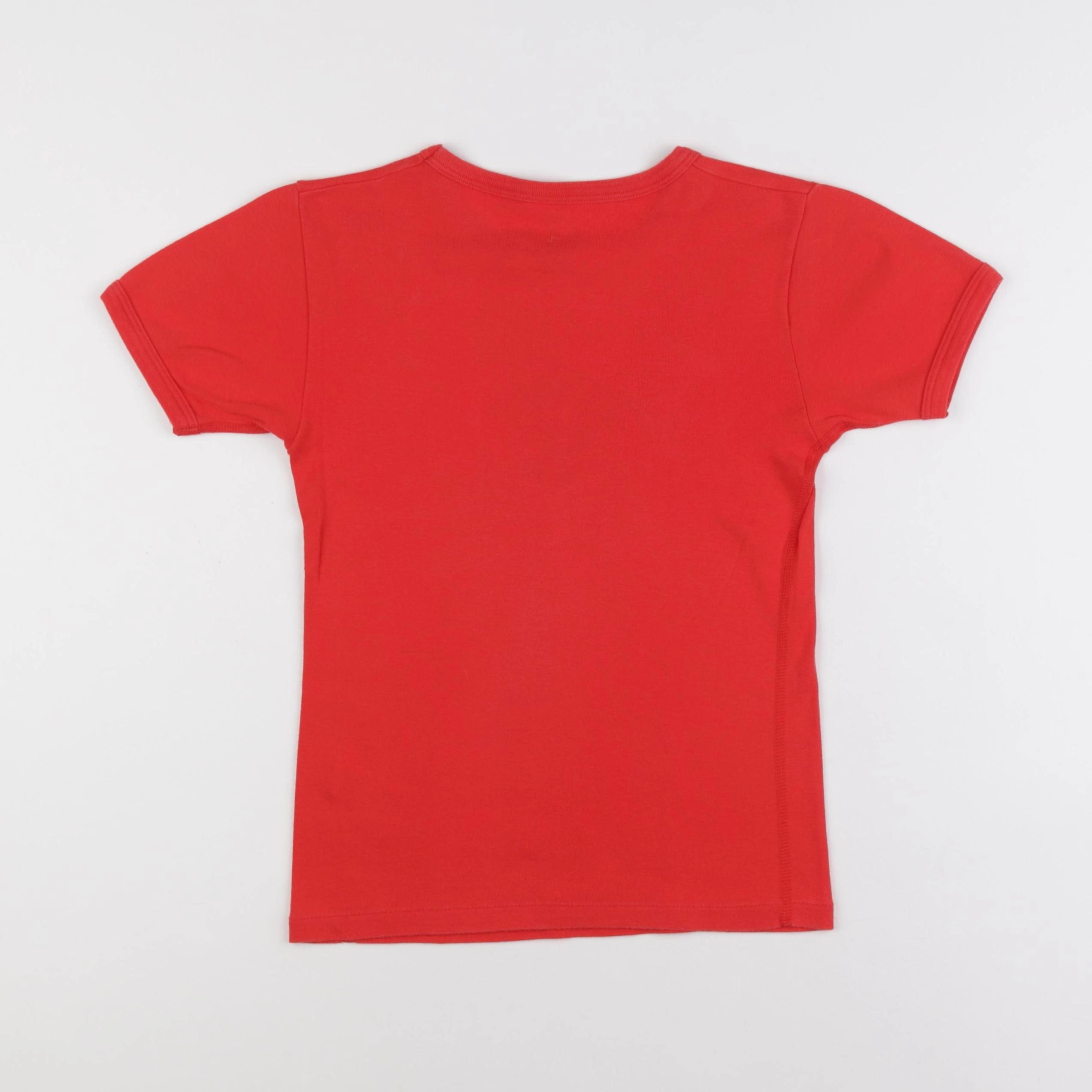 Petit Bateau - maillot de corps rouge - 10 ans