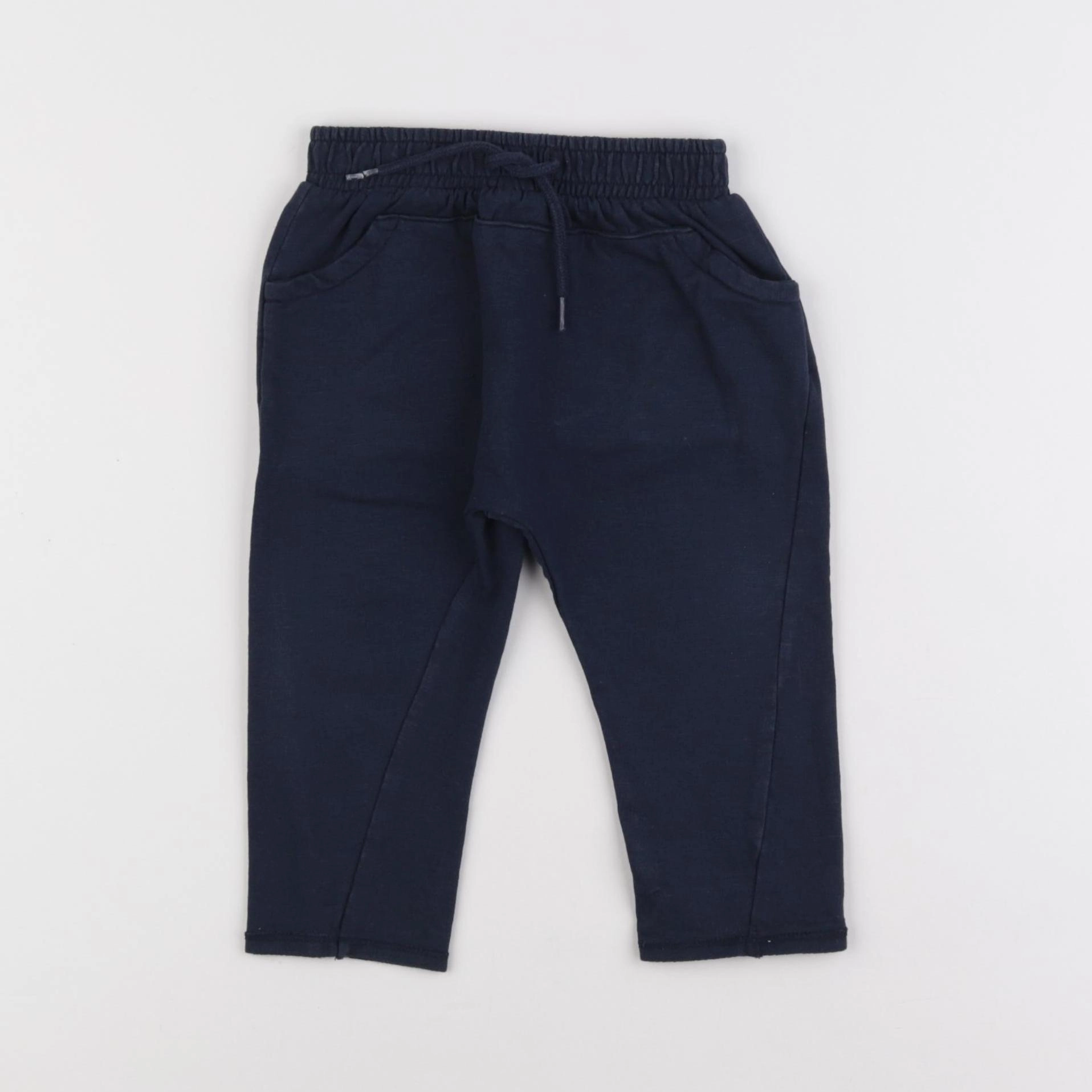 Vertbaudet - jogging bleu - 12 mois