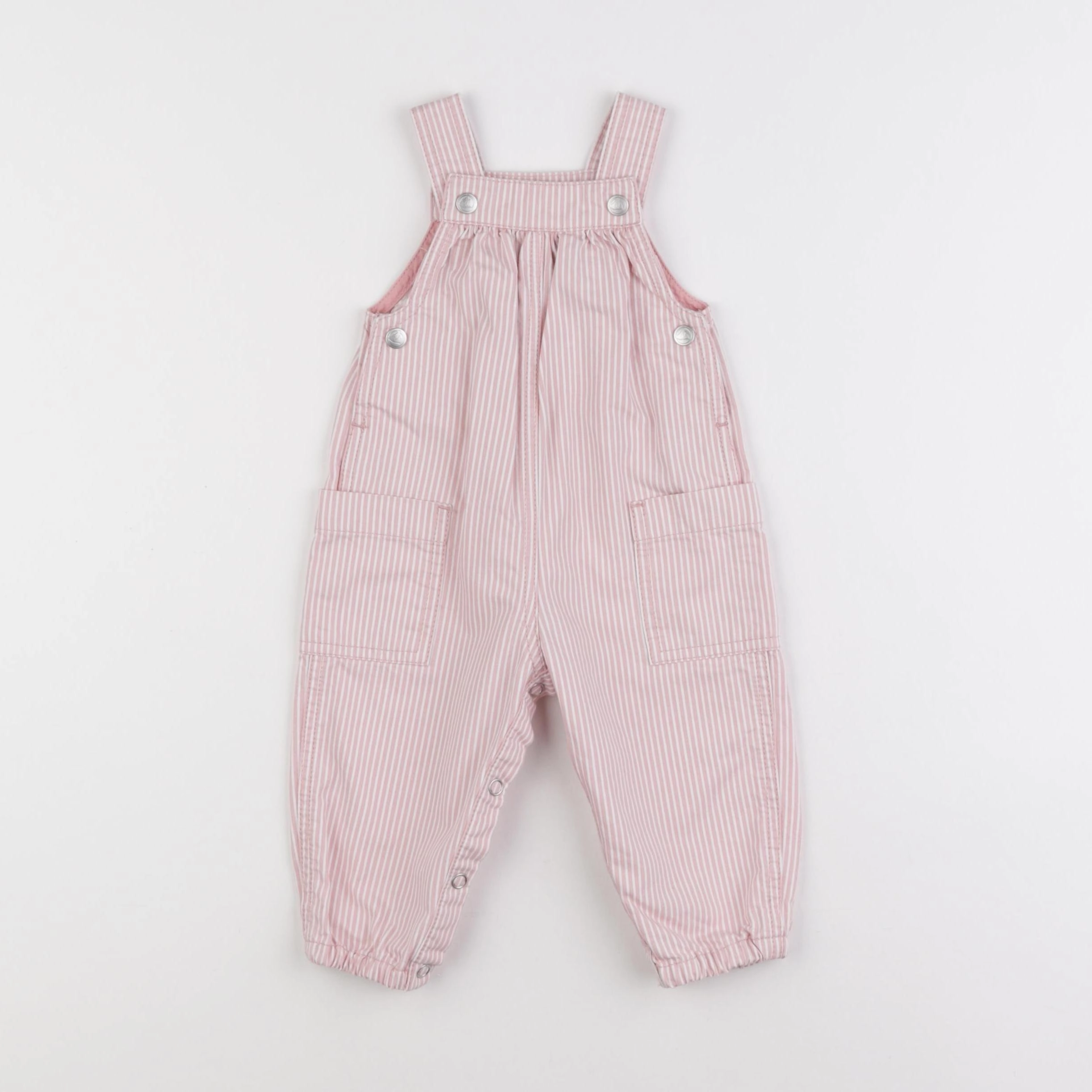 Petit Bateau - salopette rose - 6 mois