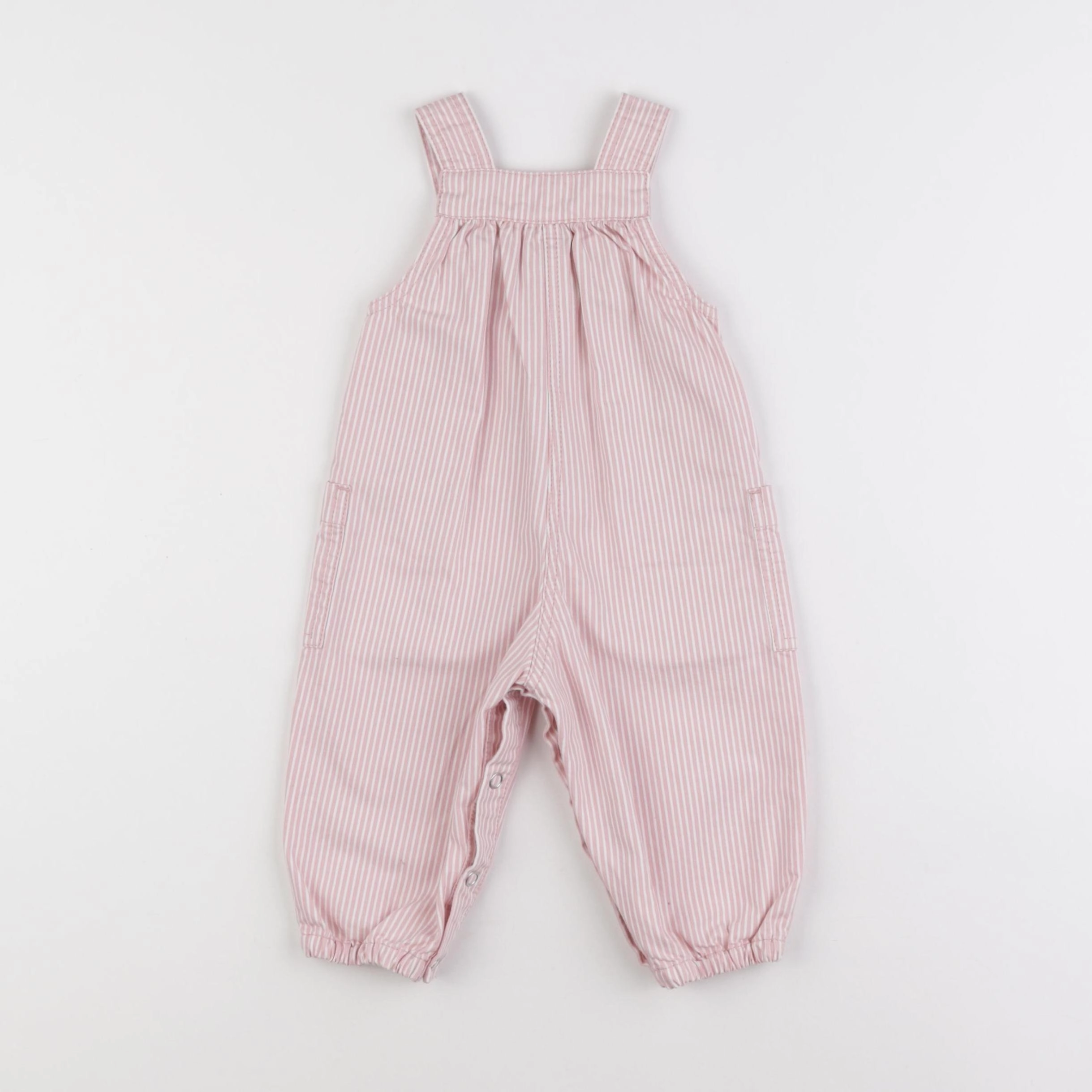 Petit Bateau - salopette rose - 6 mois
