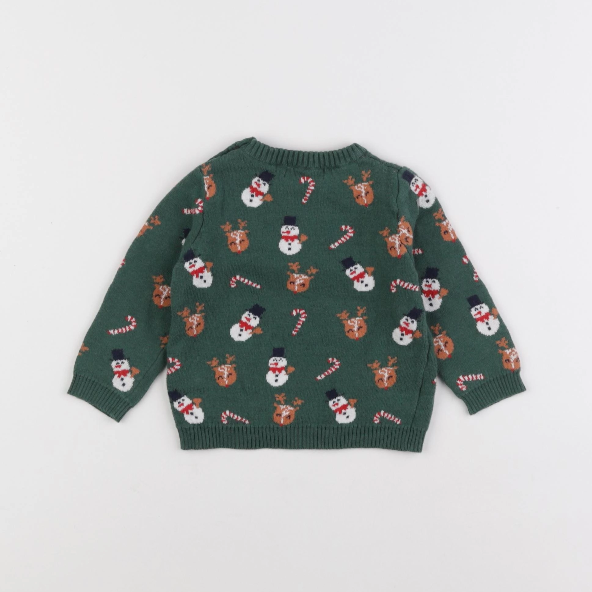Vertbaudet - pull multicolore - 6 mois