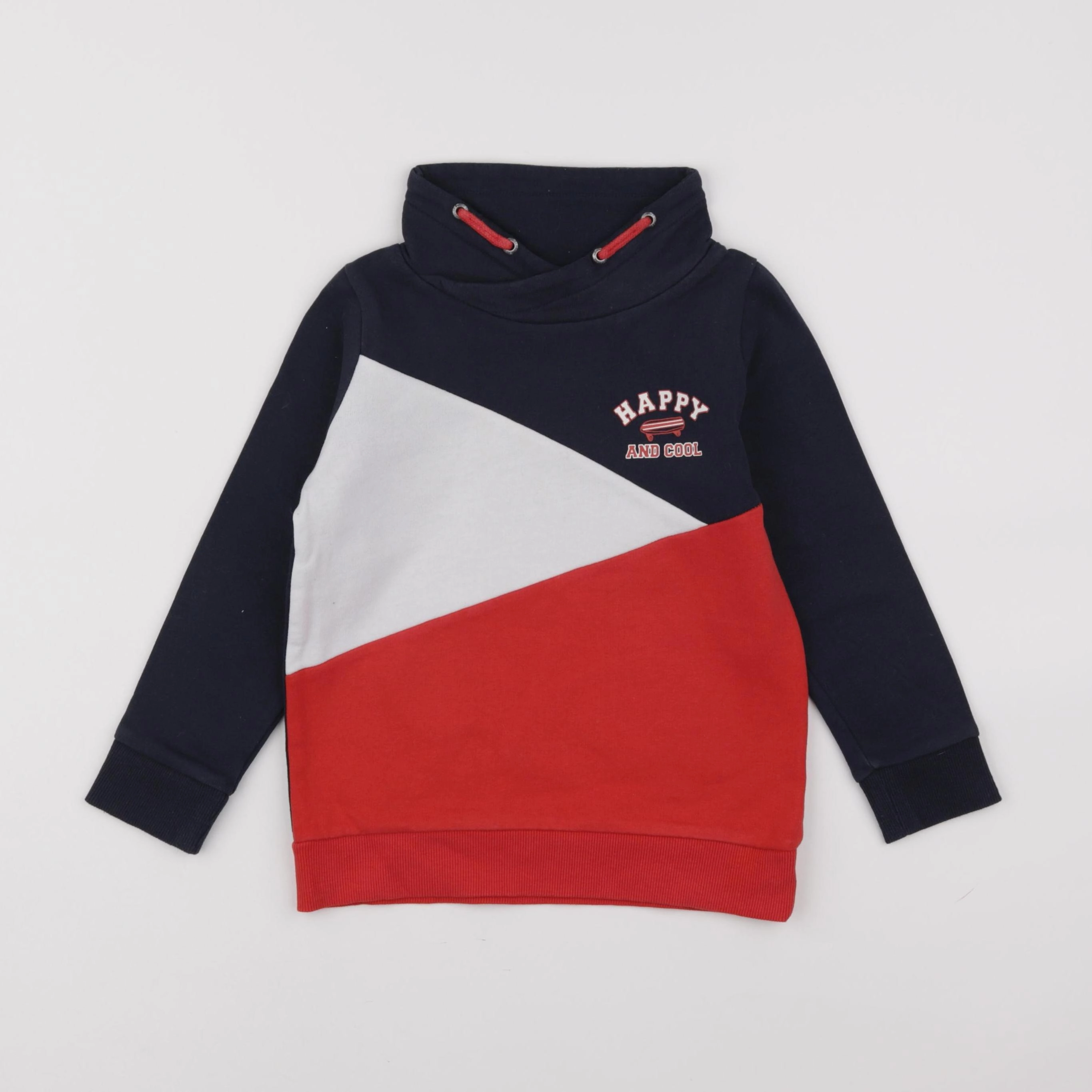 Vertbaudet - sweat bleu - 5 ans
