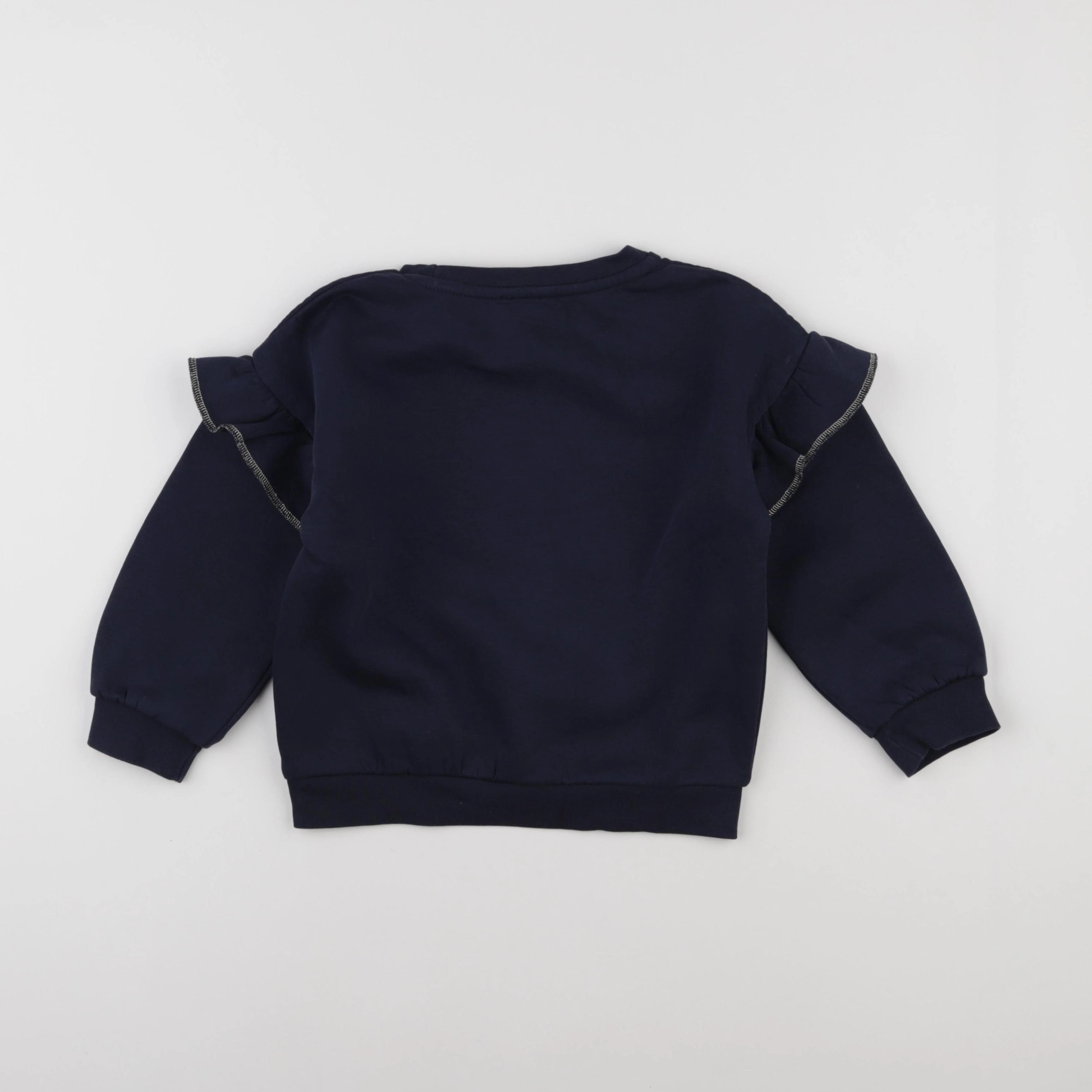 Vertbaudet - sweat bleu - 6 ans