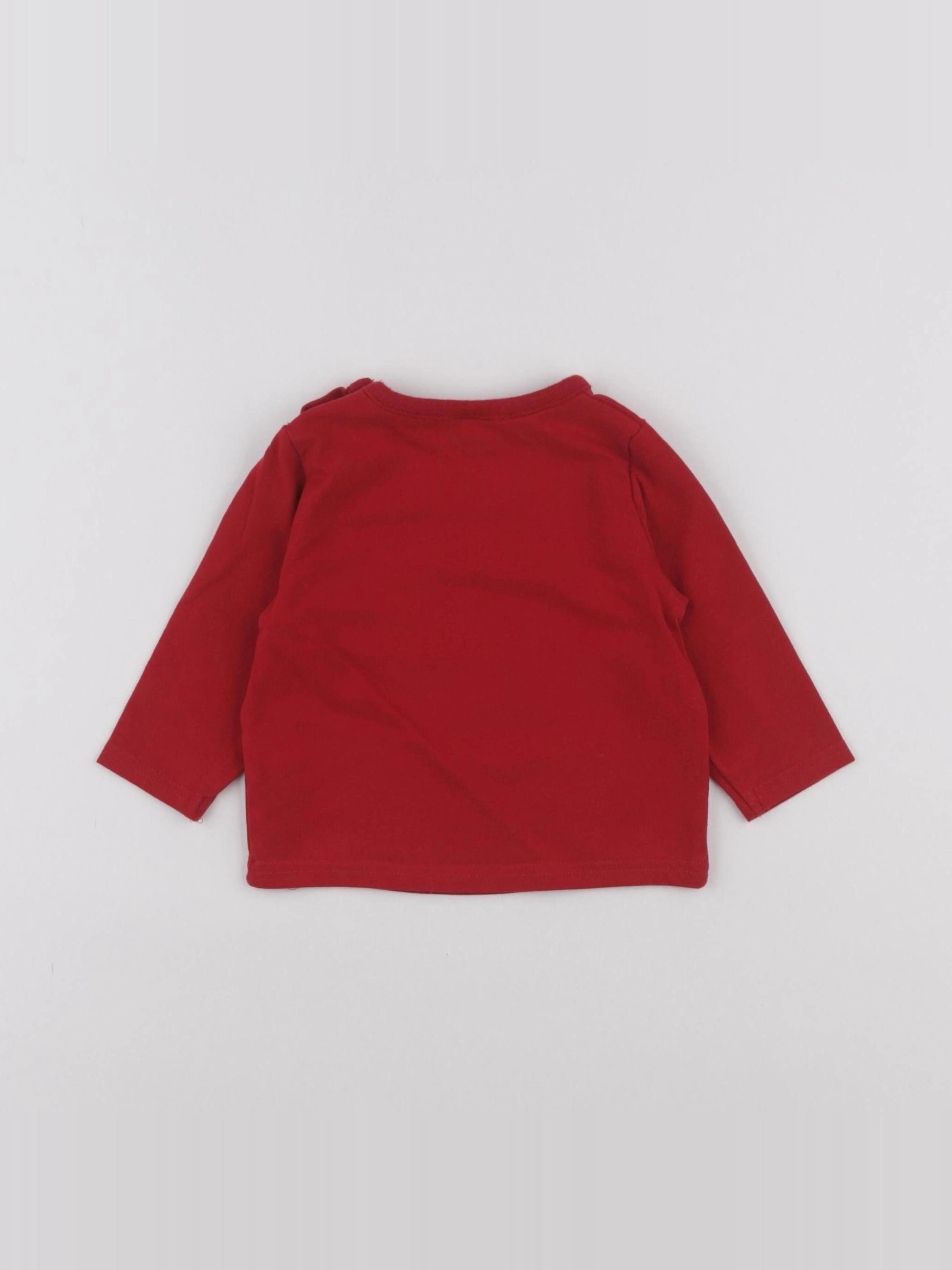 Tape à l'oeil - tee-shirt rouge - 6 mois