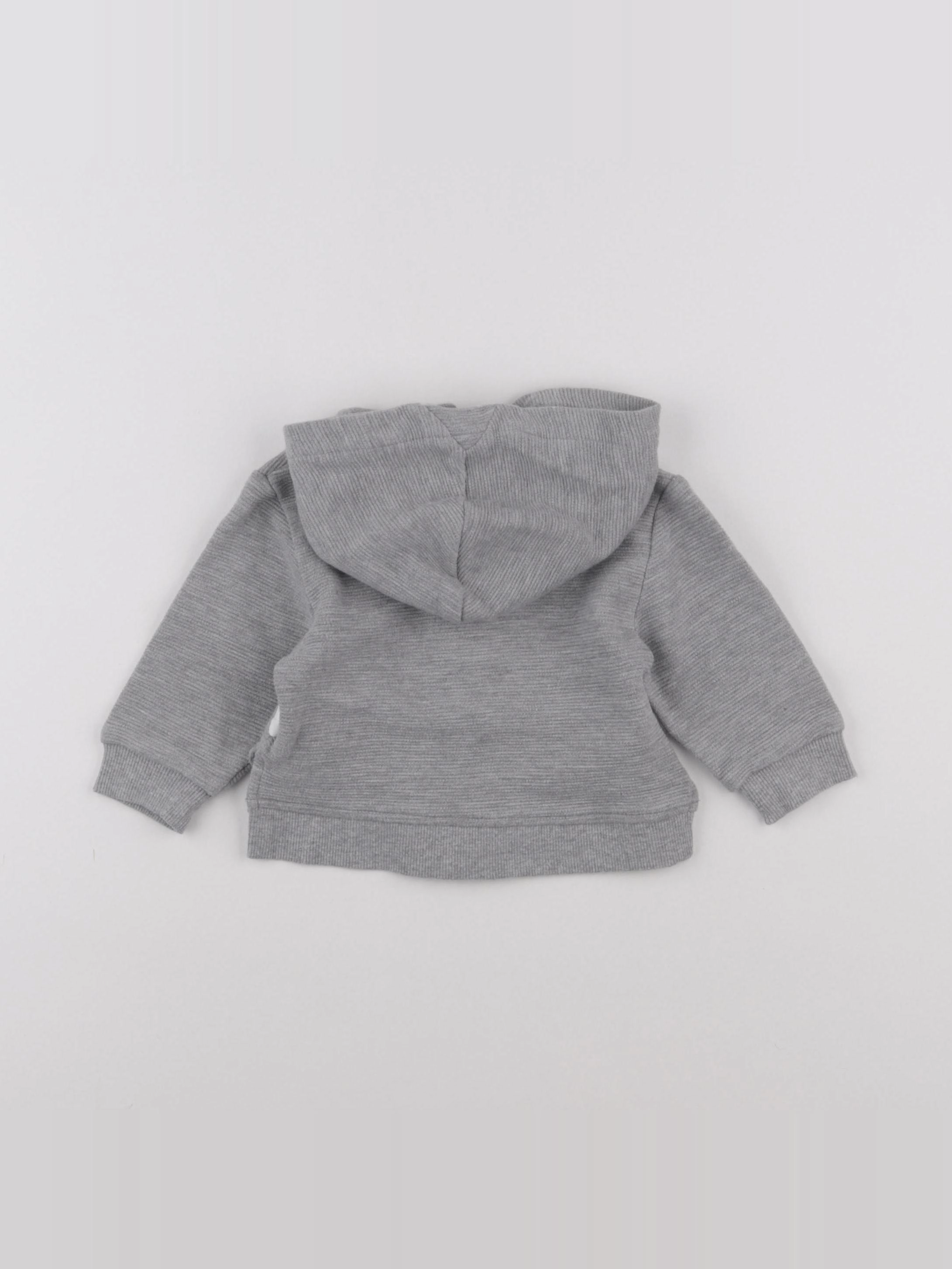 Tape à l'oeil - sweat gris - 6 mois