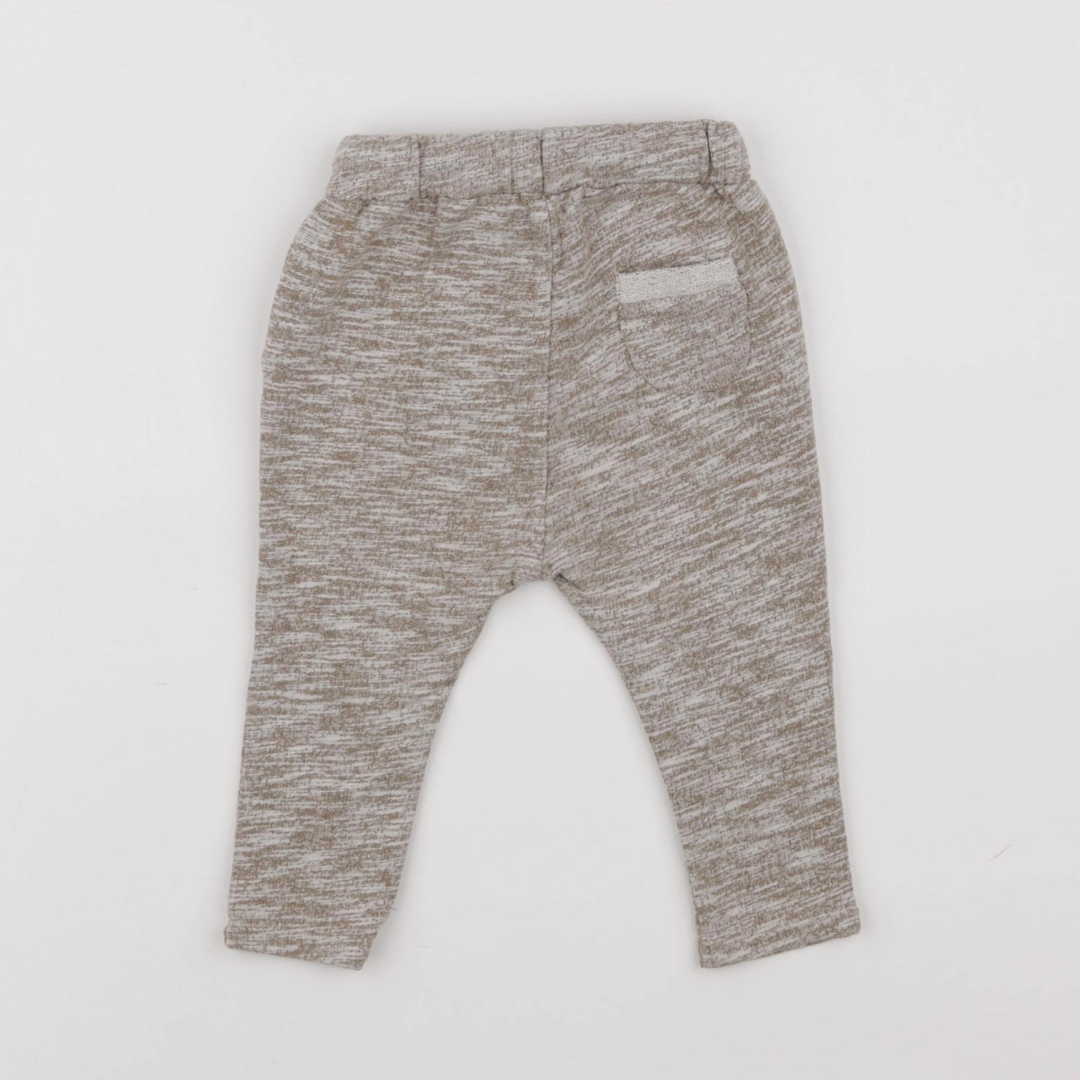 Zara - jogging beige - 6/9 mois