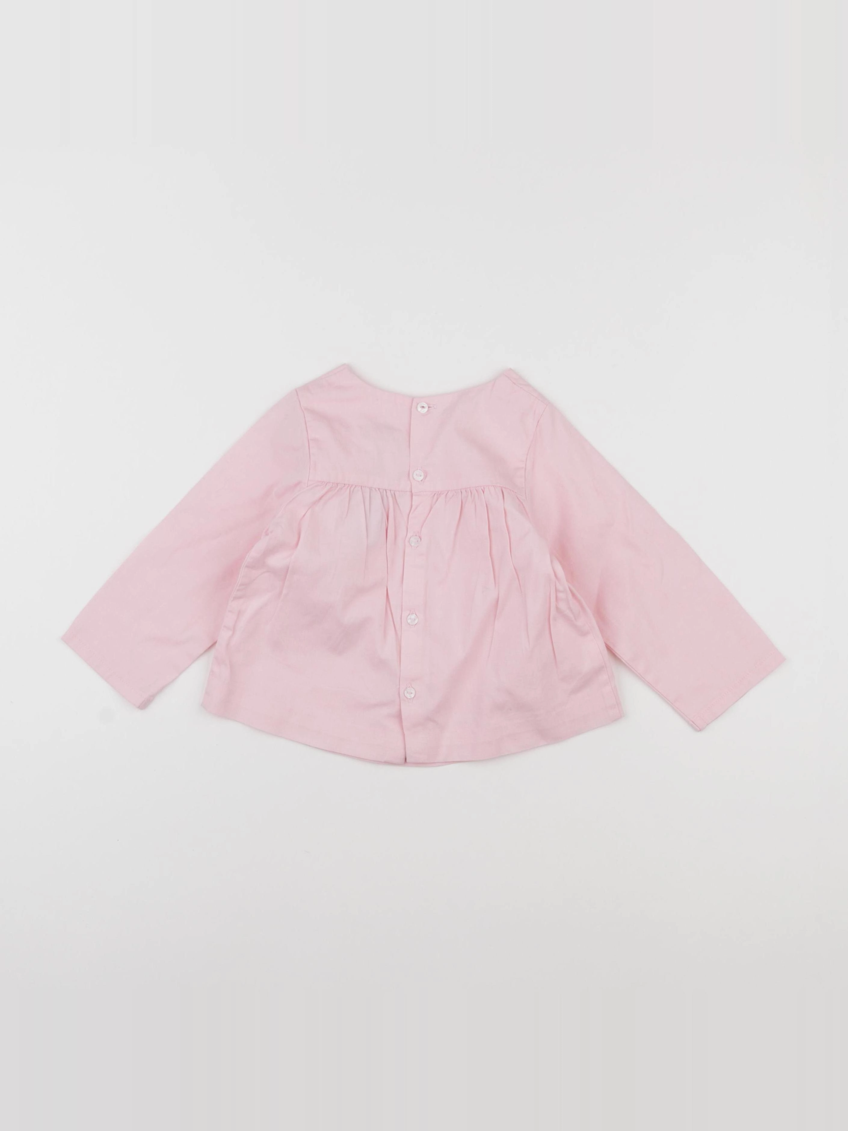 Jacadi - blouse rose - 18 mois