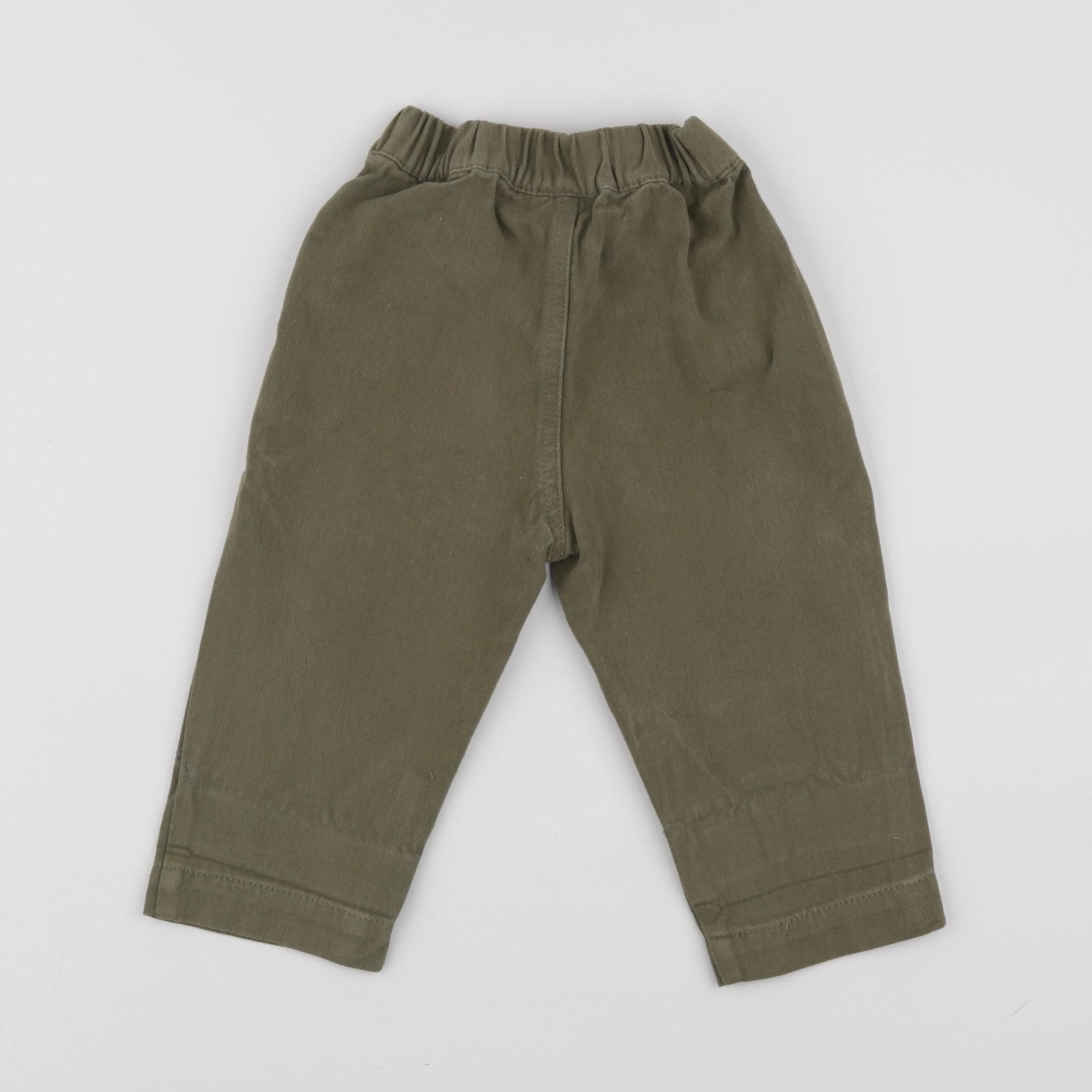 Gamin gamine - pantalon vert - 12/18 mois