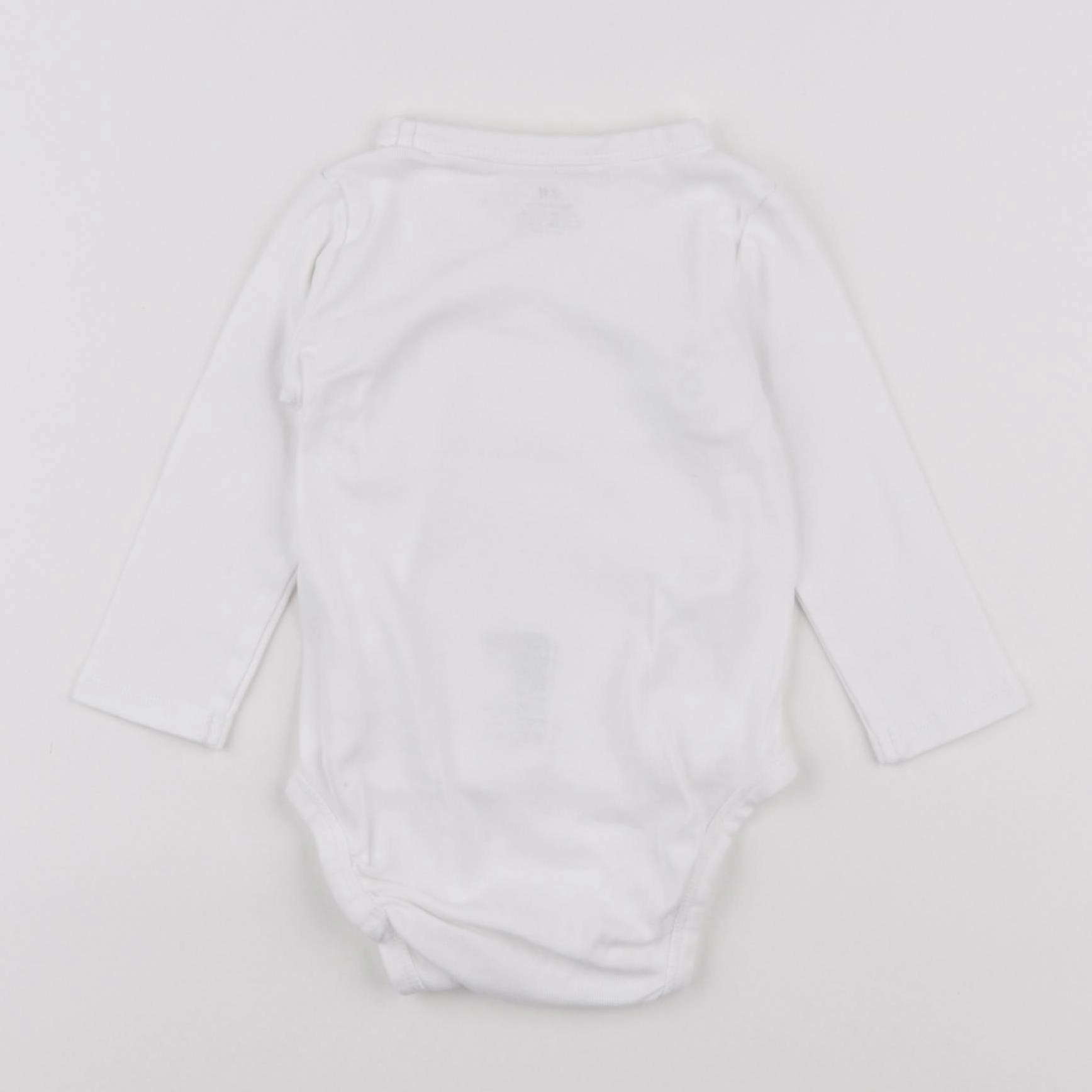 H&M - body blanc - 3/6 mois