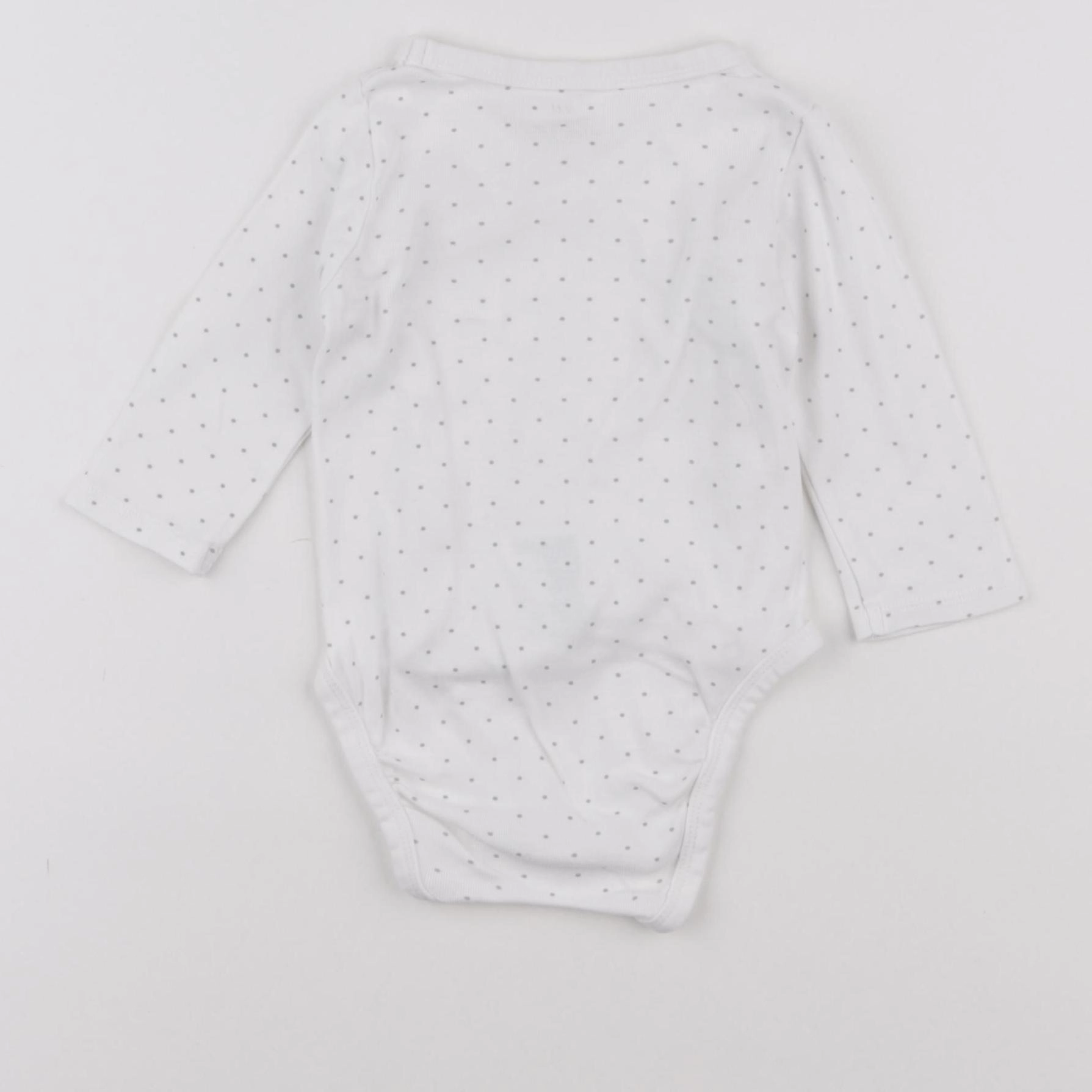 H&M - body blanc - 3/6 mois