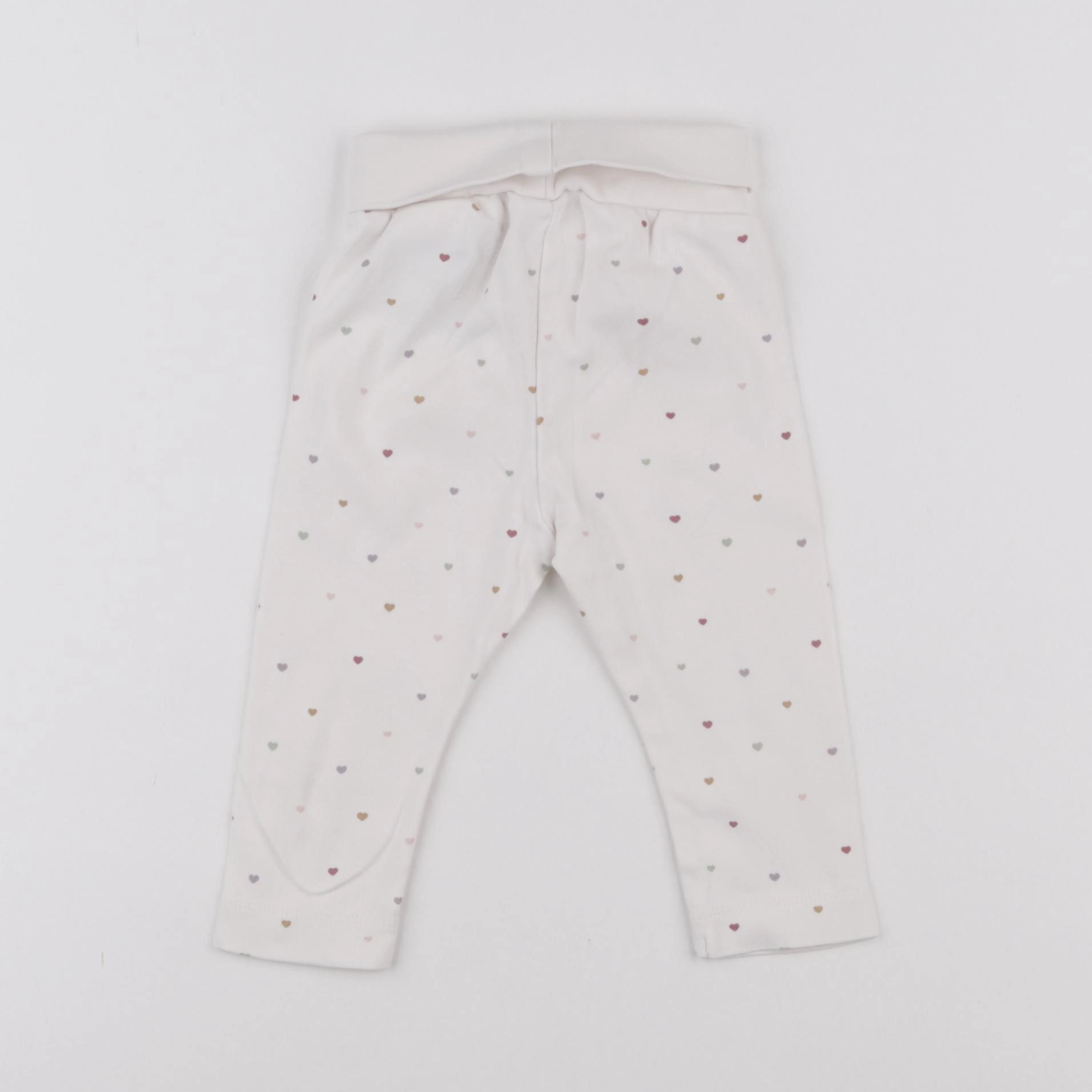 H&M - legging beige - 6/9 mois