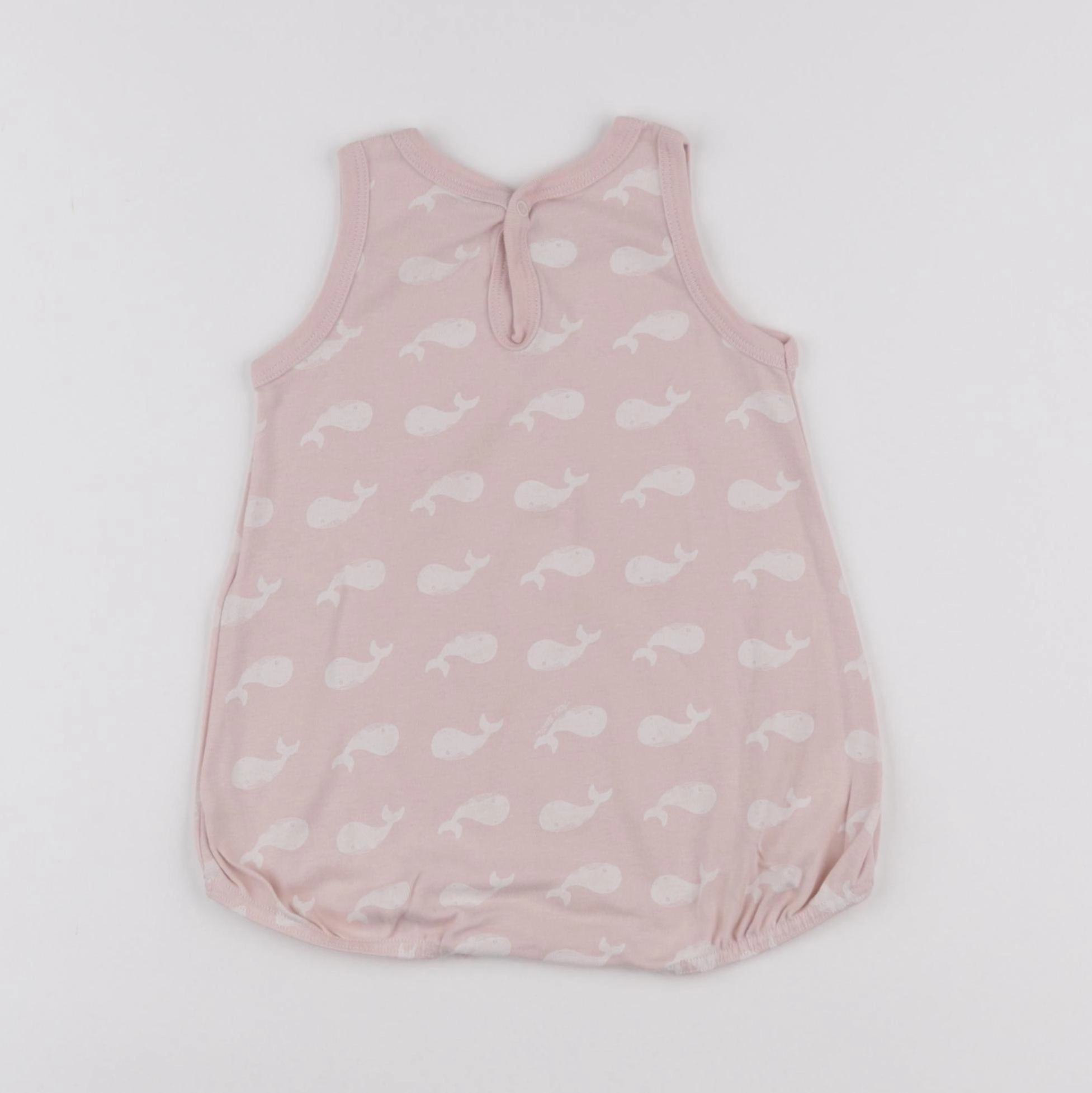 Petit Bateau - combinaison rose - 12 mois