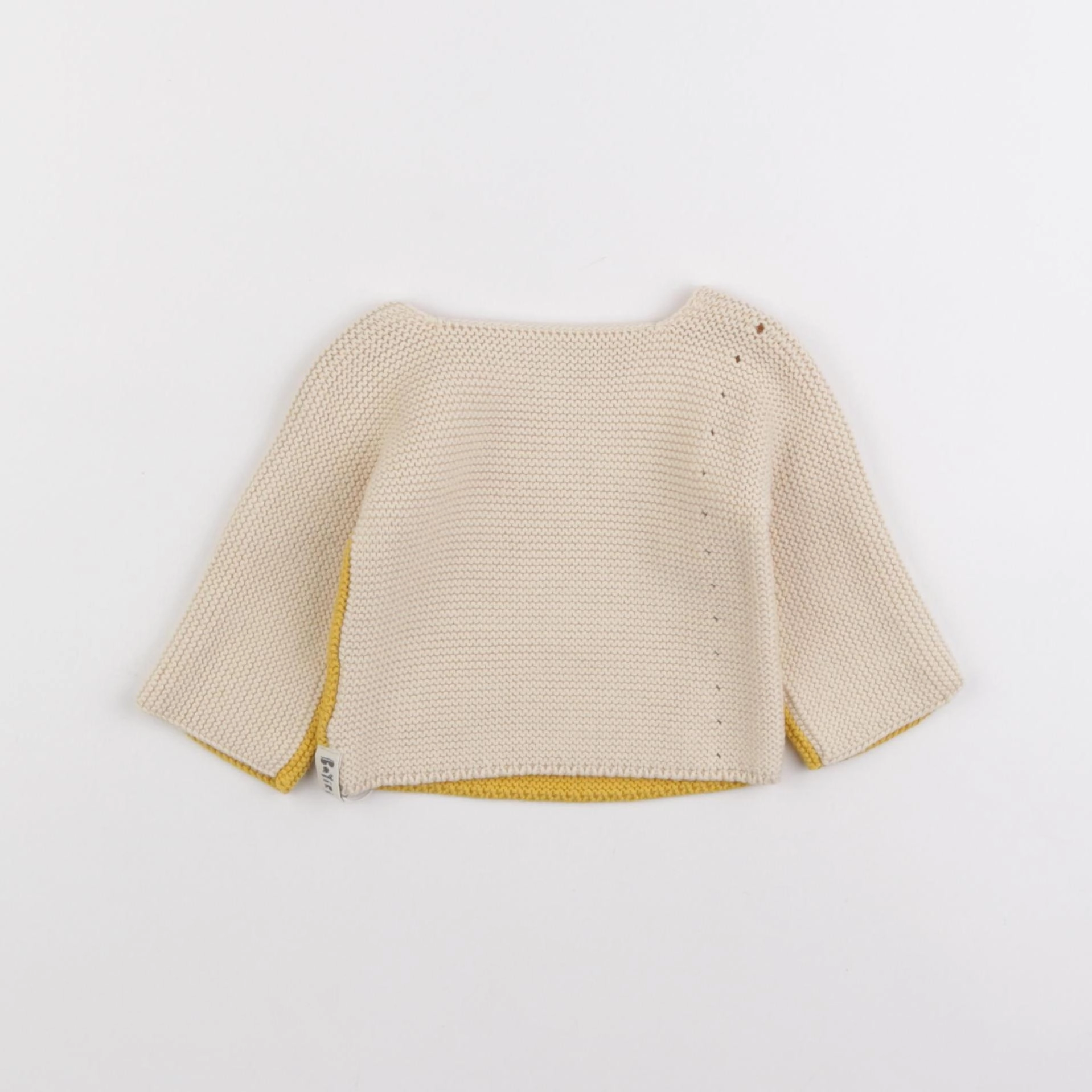 Bayiri  - pull jaune - 3 mois