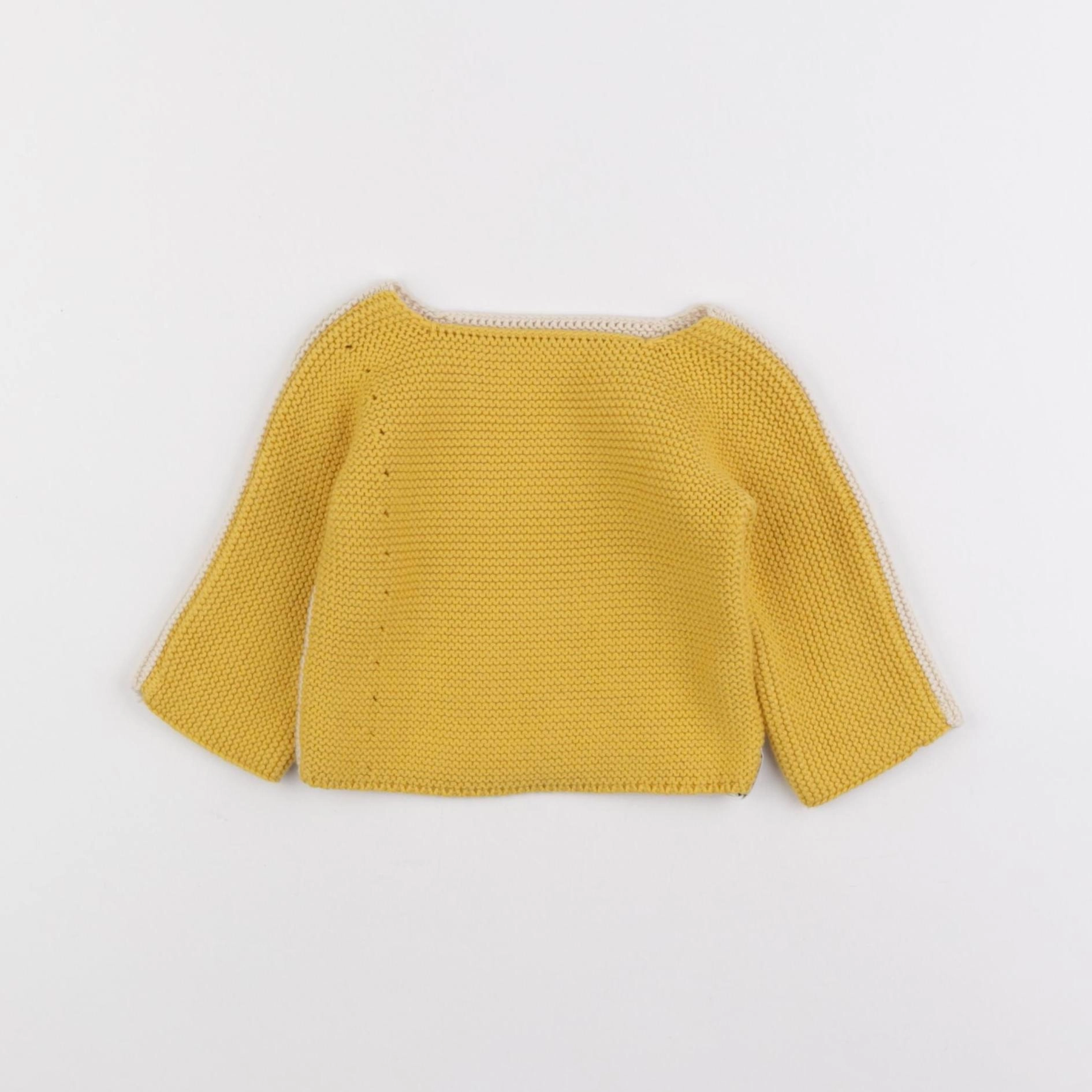 Bayiri  - pull jaune - 3 mois