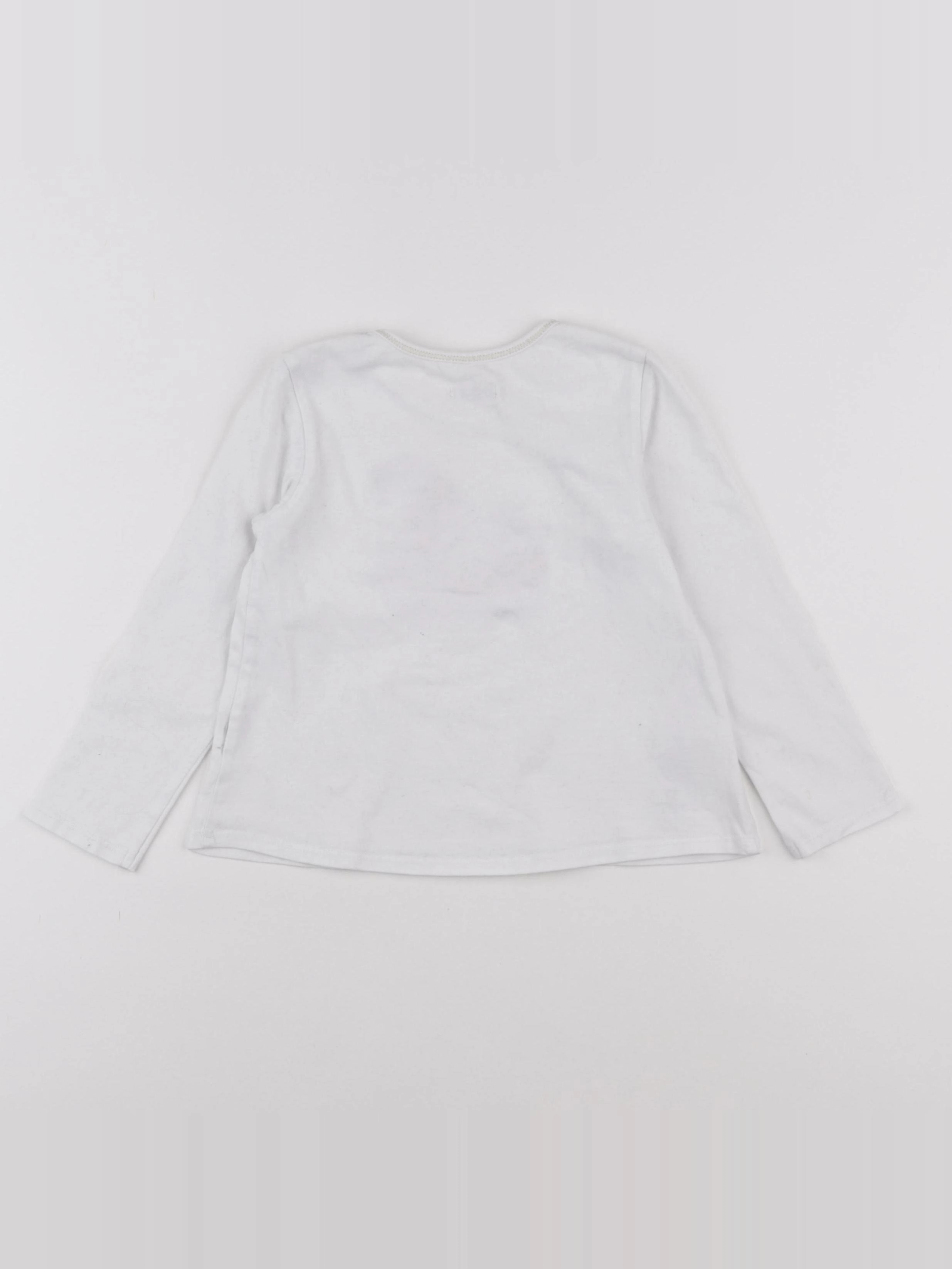 IKKS - tee-shirt blanc - 3 ans