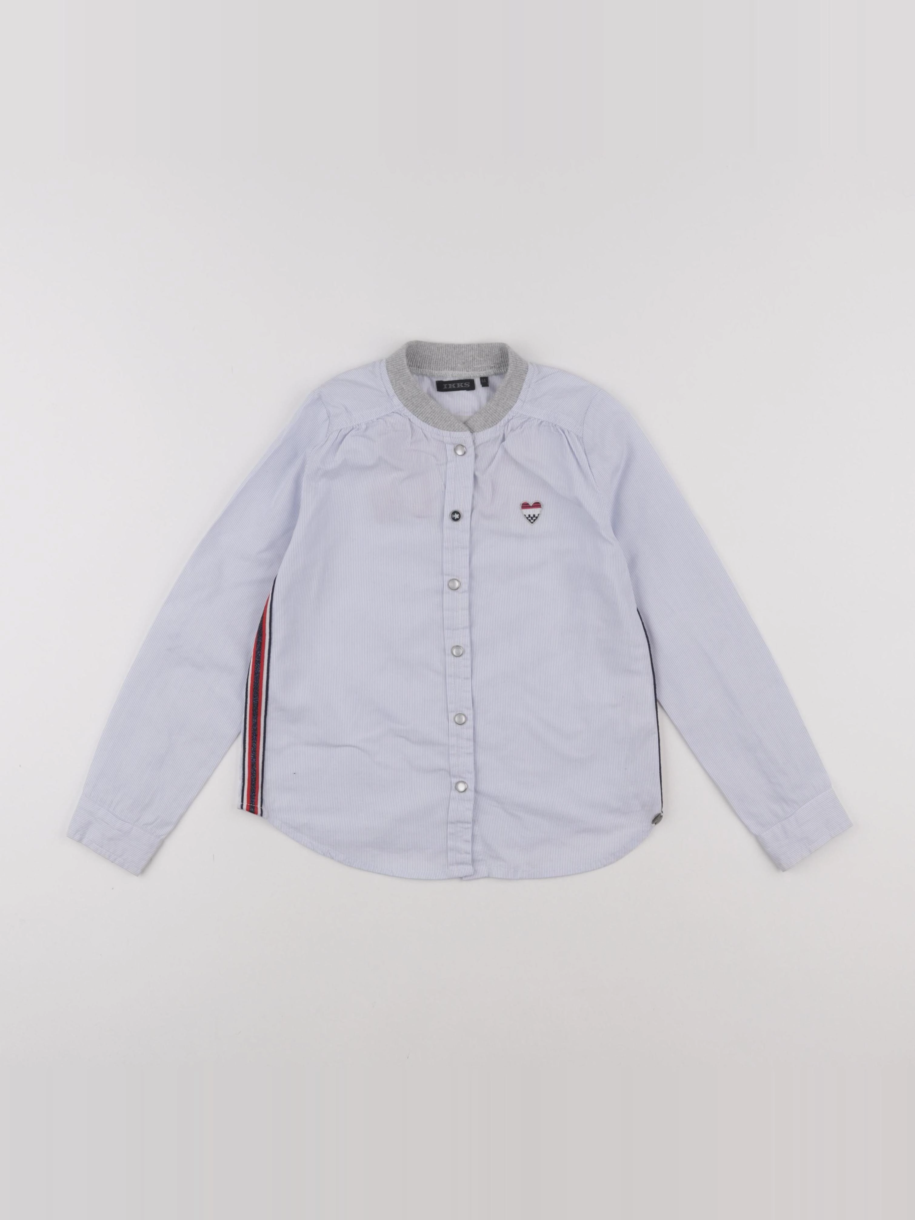 IKKS - chemise bleu - 6 ans