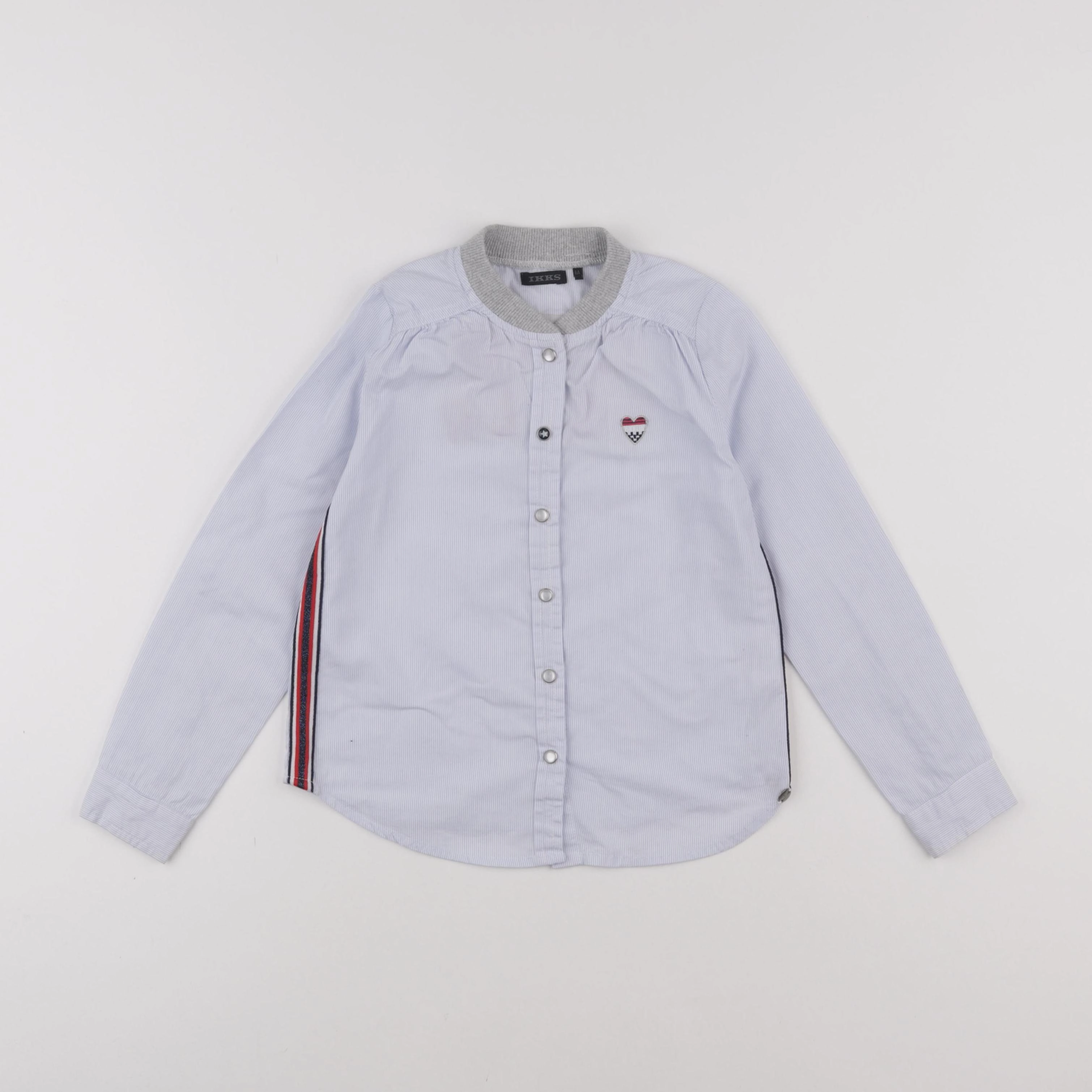IKKS - chemise bleu - 6 ans