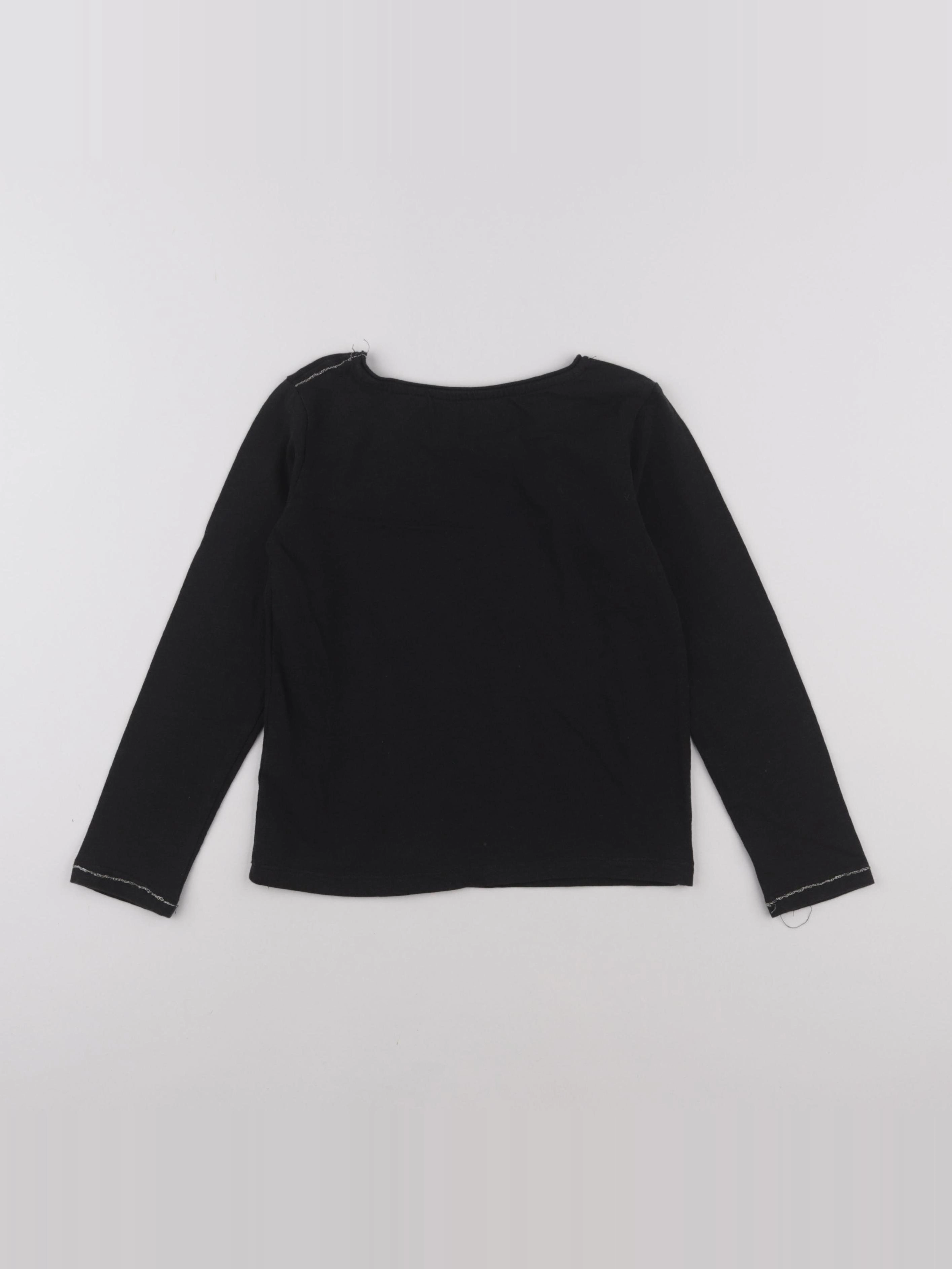 IKKS - tee-shirt noir, or - 8 ans