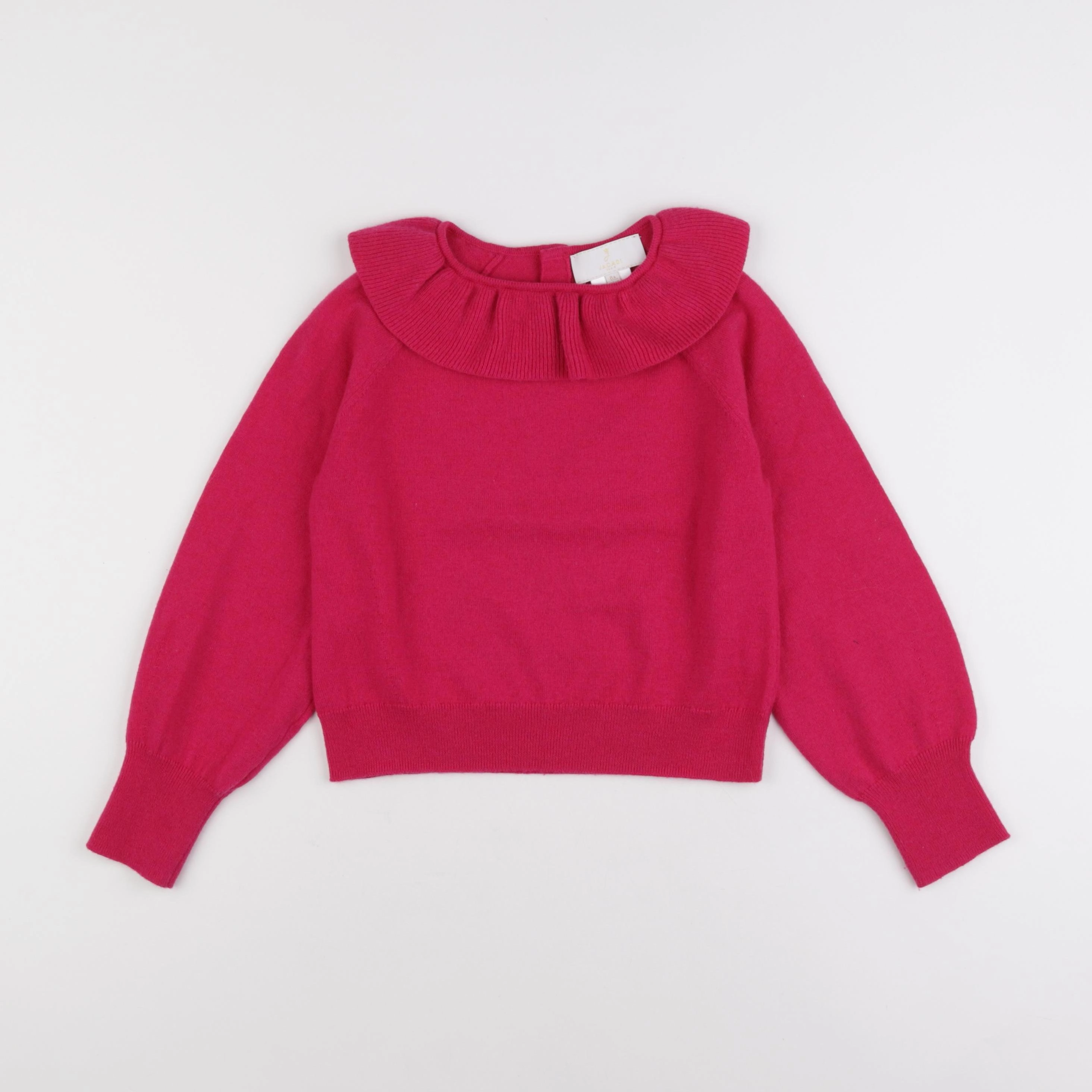 Jacadi - pull rose - 8 ans