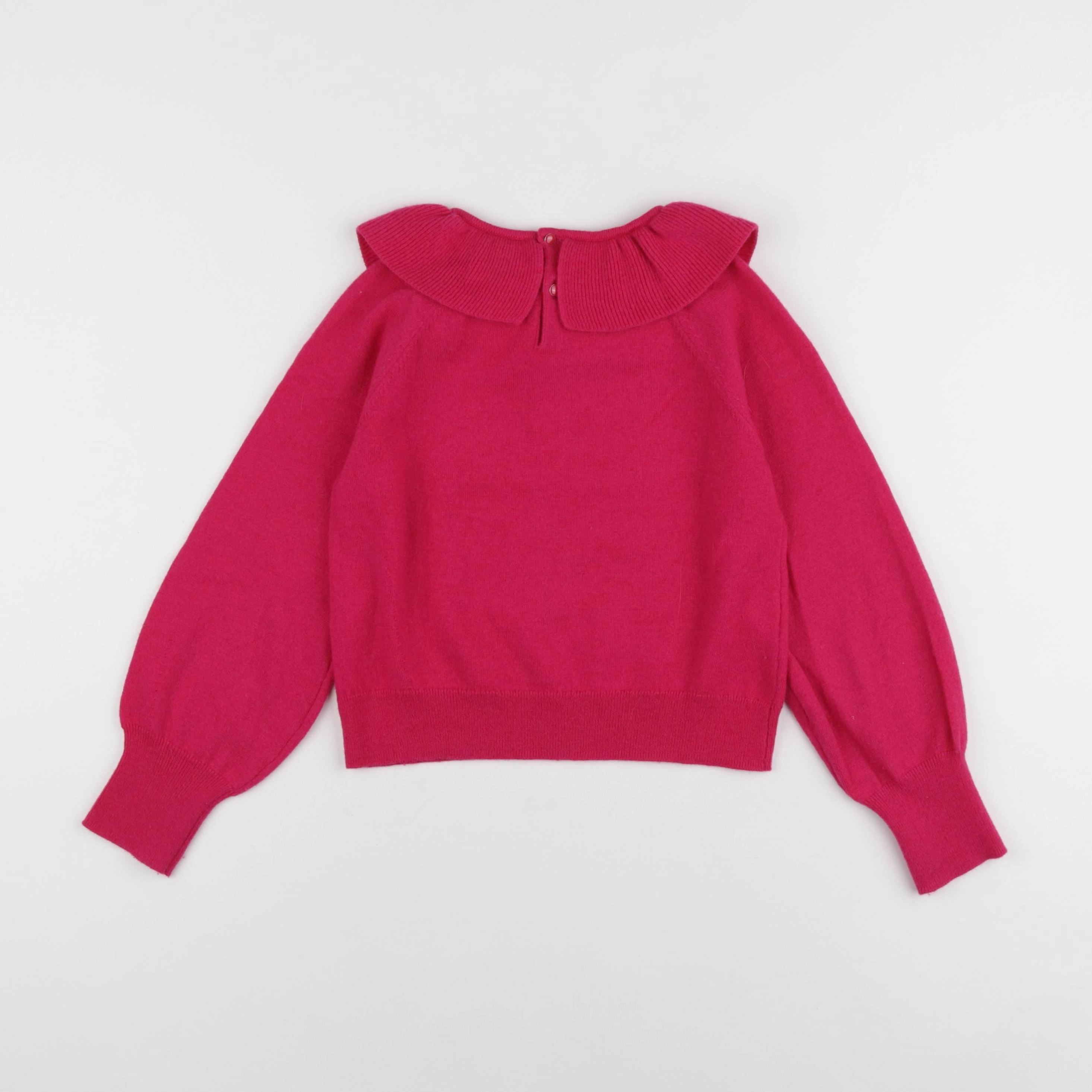 Jacadi - pull rose - 8 ans