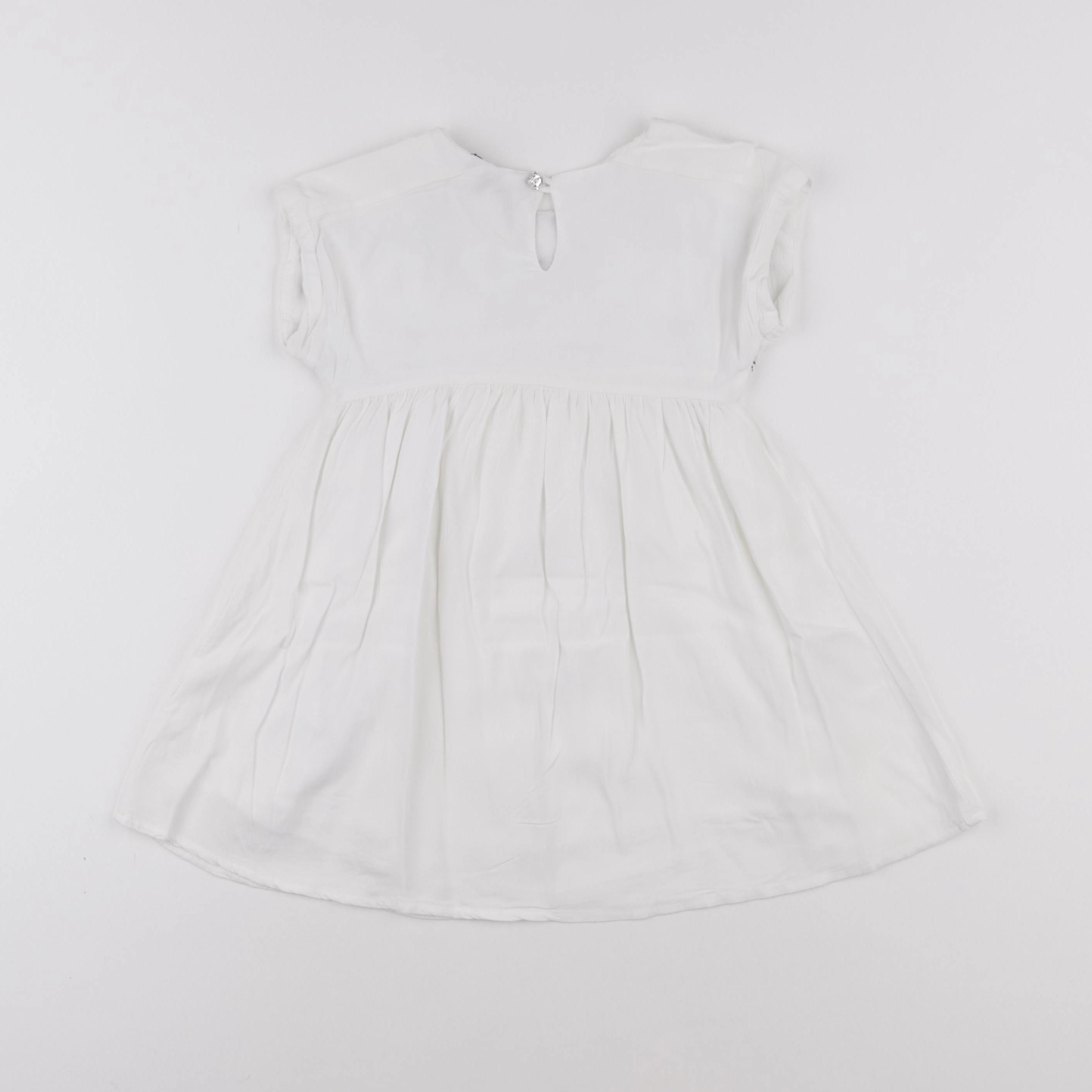 IKKS - robe blanc, noir - 3 ans