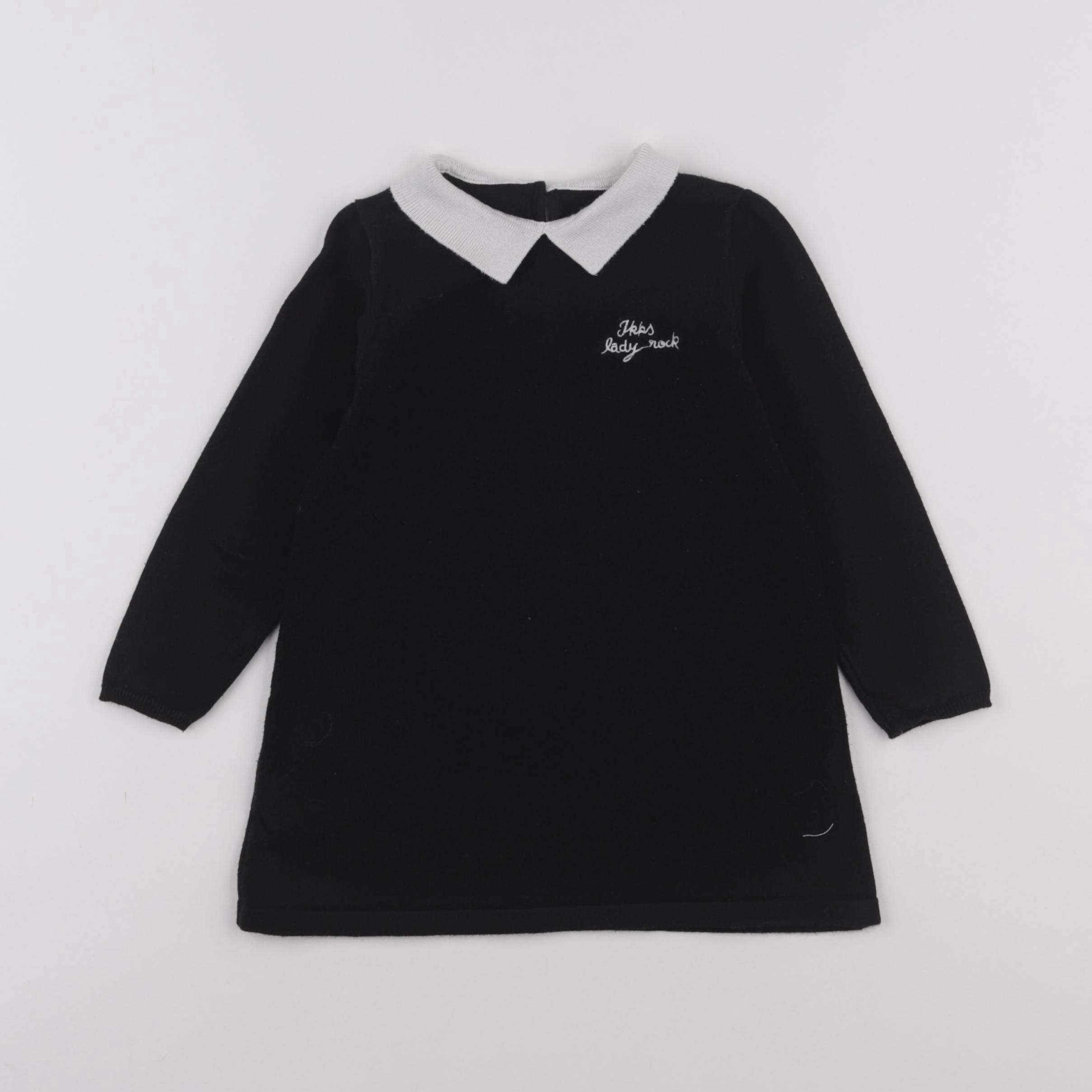 IKKS - robe noir, blanc - 3 ans