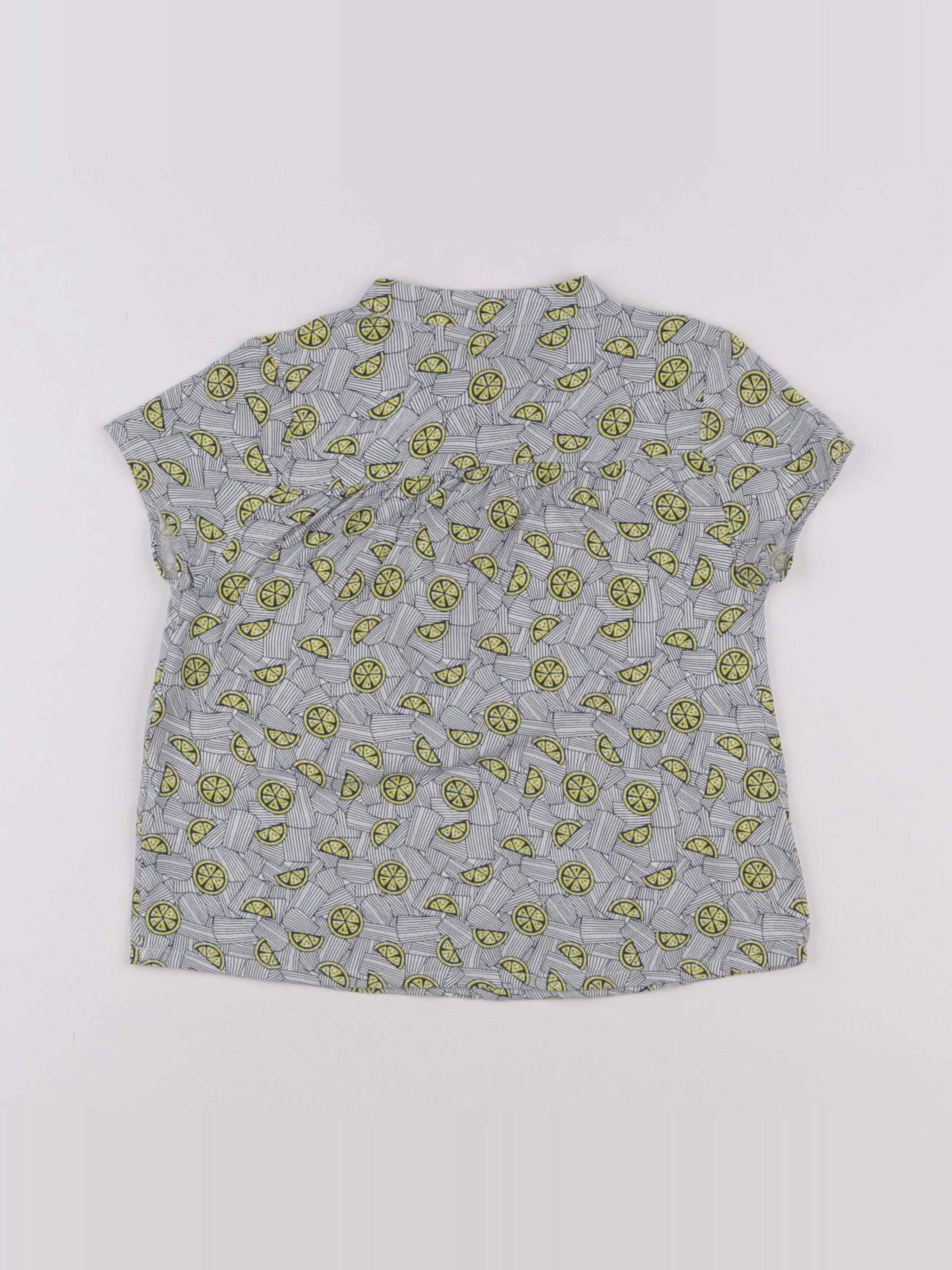 IKKS - blouse bleu, jaune - 5 ans