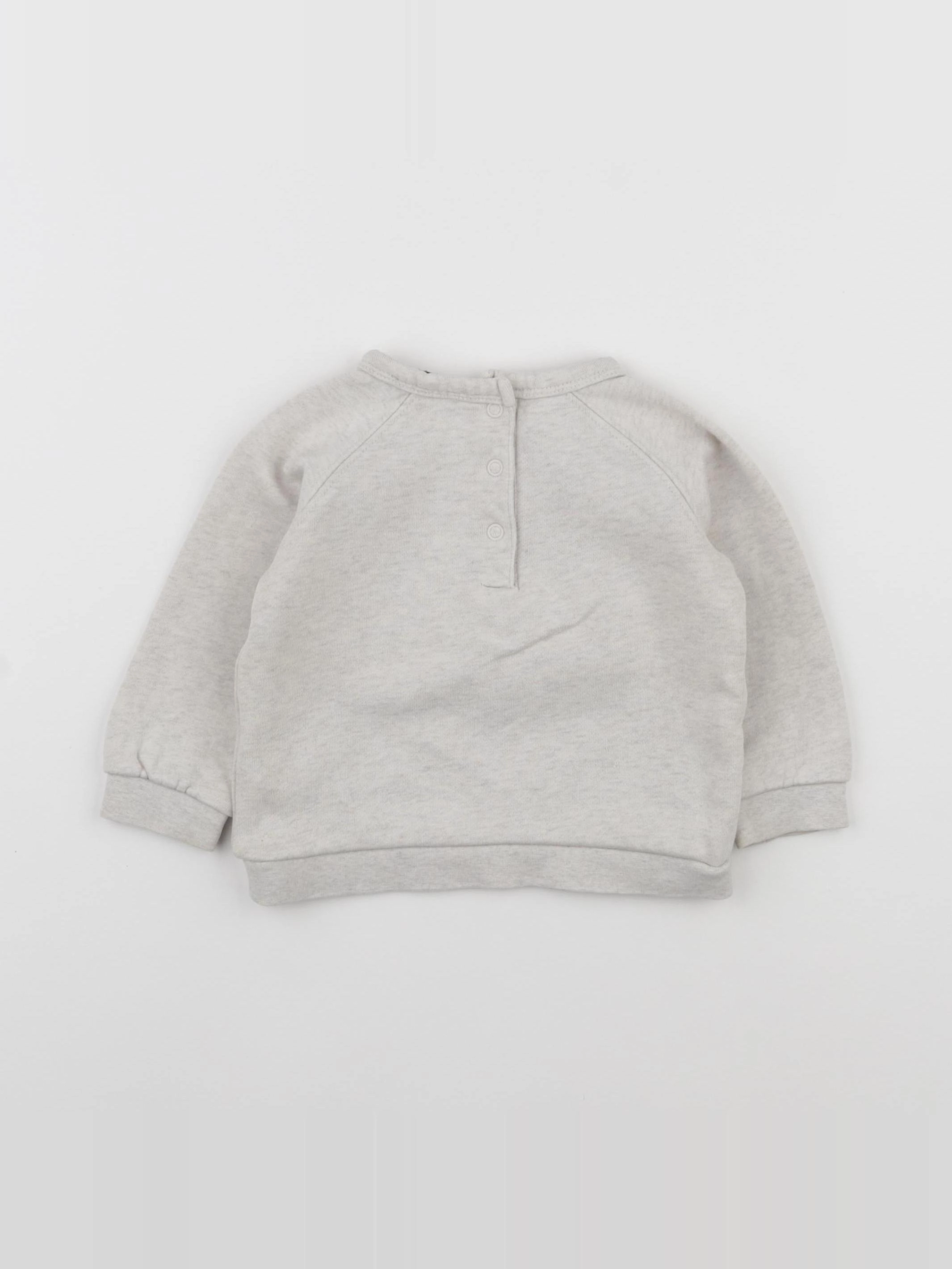 Cyrillus - sweat beige - 12 mois