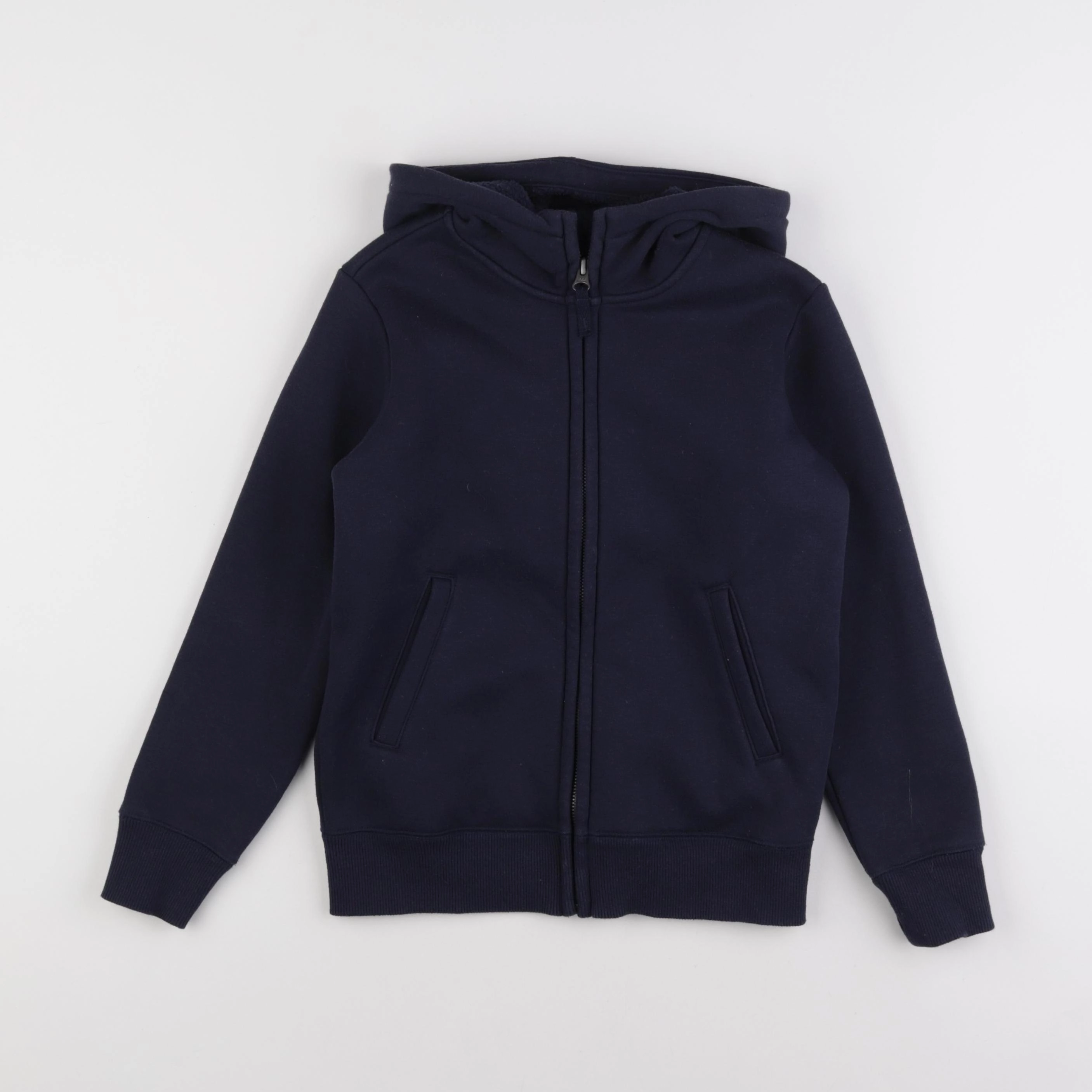 Uniqlo - gilet bleu - 7/8 ans