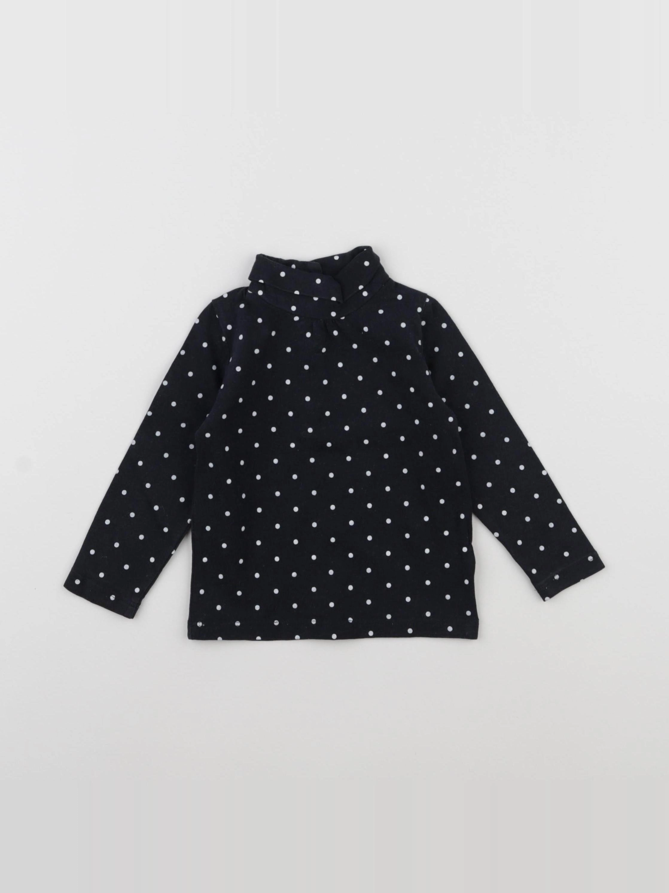 Boutchou - sous-pull bleu, blanc - 12 mois