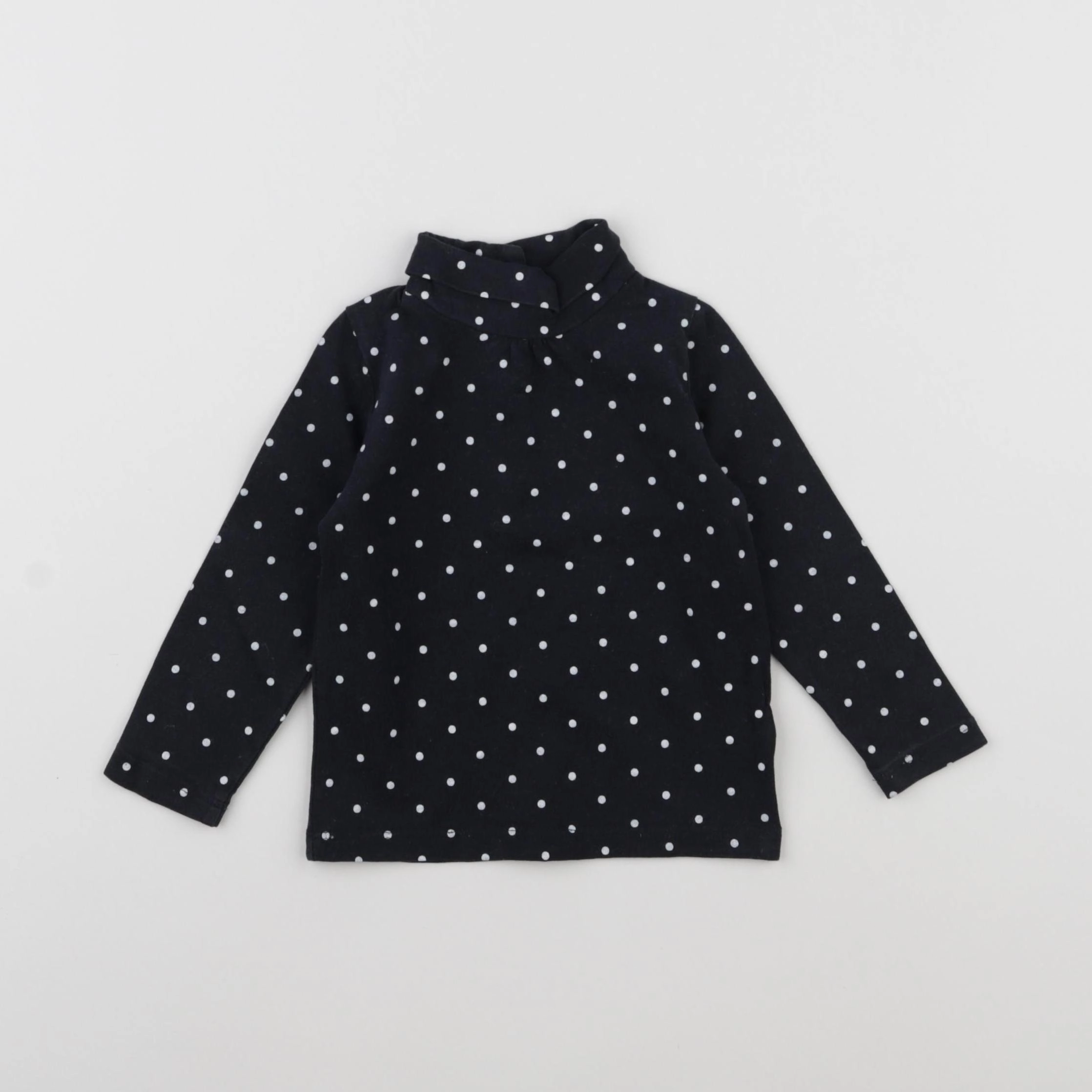 Boutchou - sous-pull bleu, blanc - 12 mois